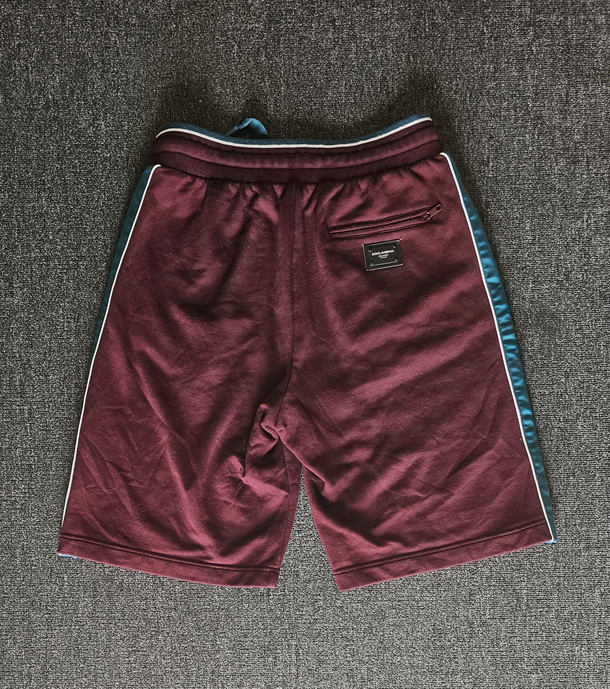 Dolce & Gabbana Dolce & Gabbana Men's Burgundy Shorts Size 48 Size US 32 / EU 48 - 3 Thumbnail