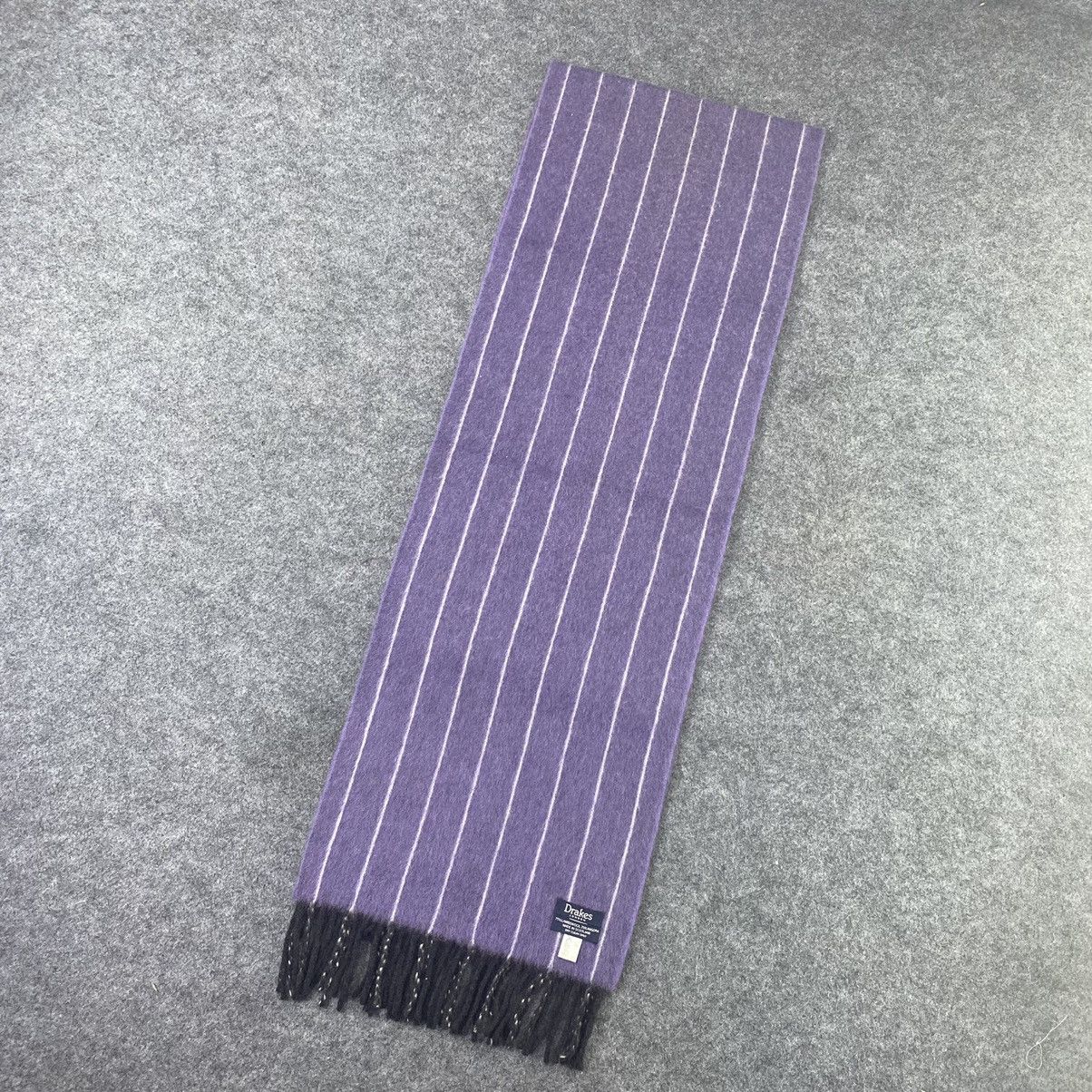 Drake's × Vintage Drakes Scarf / Muffler / Neckwear -T1132 Size ONE SIZE - 3 Thumbnail
