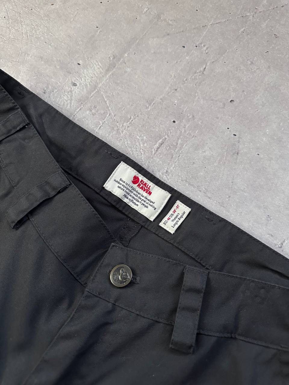 Fjallraven Fjällräven Karla Pro Curved Trousers G-1000 Black Women’s 30 Size 30" / US 8 / IT 44 - 5 Thumbnail