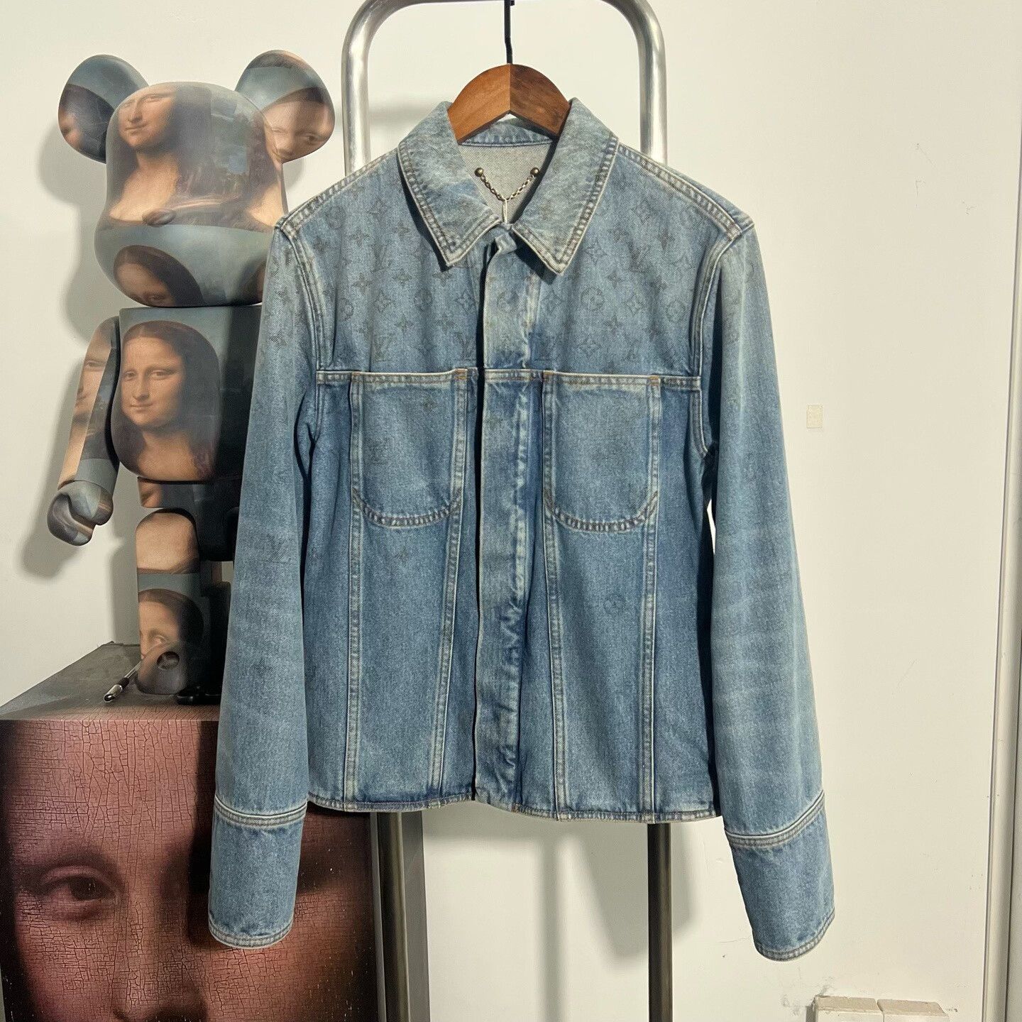 Louis Vuitton Louis Vuitton Denim Gradient Multi Light Jacket s Men Size US S / EU 44-46 / 1 - 1 Thumbnail