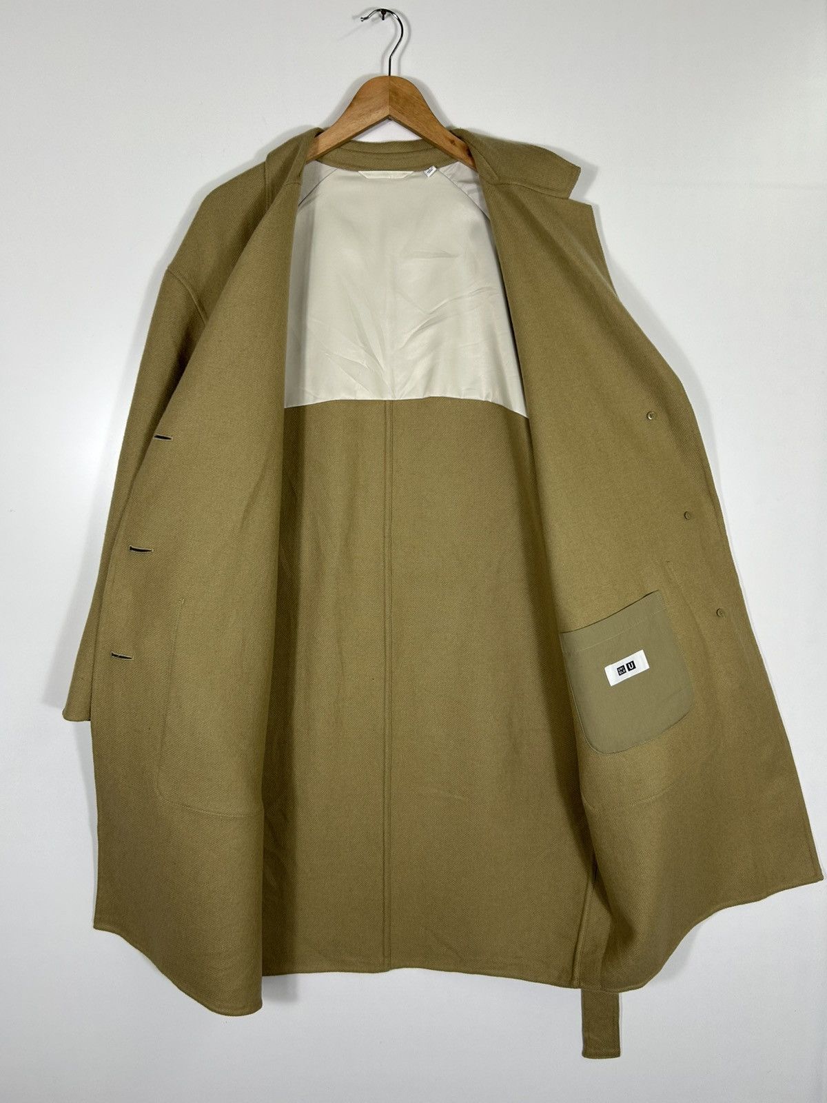 Lemaire × Uniqlo Christophe Lemaire x Uniqlo Oversized Belted Coat Size US L / EU 52-54 / 3 - 10 Thumbnail