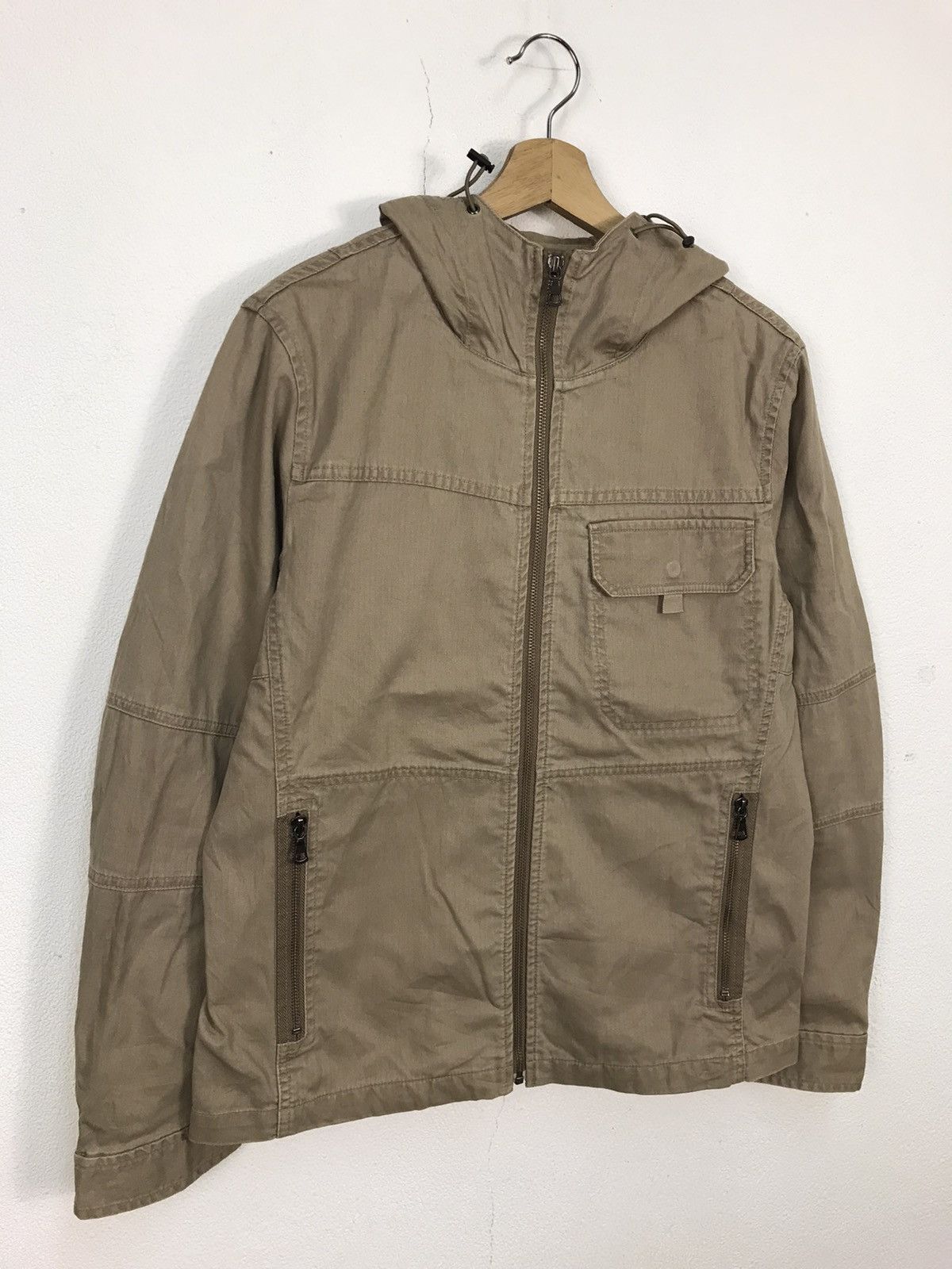 Japanese Brand × Uniqlo UNIQLO Original Military Garment Jacket Hoodie Size US L / EU 52-54 / 3 - 3 Thumbnail