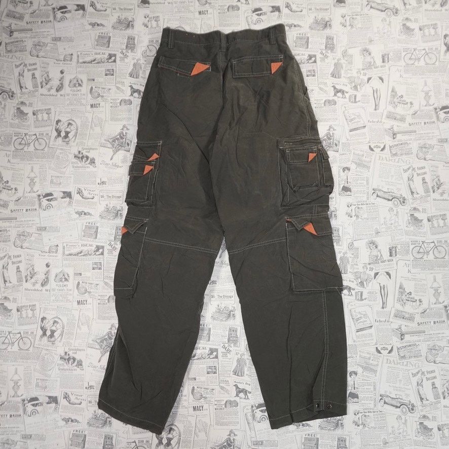 Carbon 28x30 - Vintage Y2K windbreaker pants cargo carbon Size US 28 / EU 44 - 1 Thumbnail