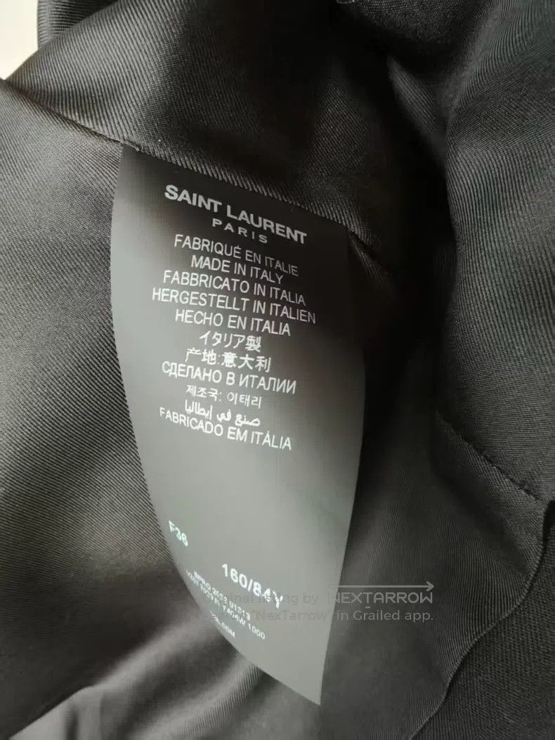 Saint Laurent Paris Saint Laurent Paris Top Jacket Size XS / US 0-2 / IT 36-38 - 5 Thumbnail