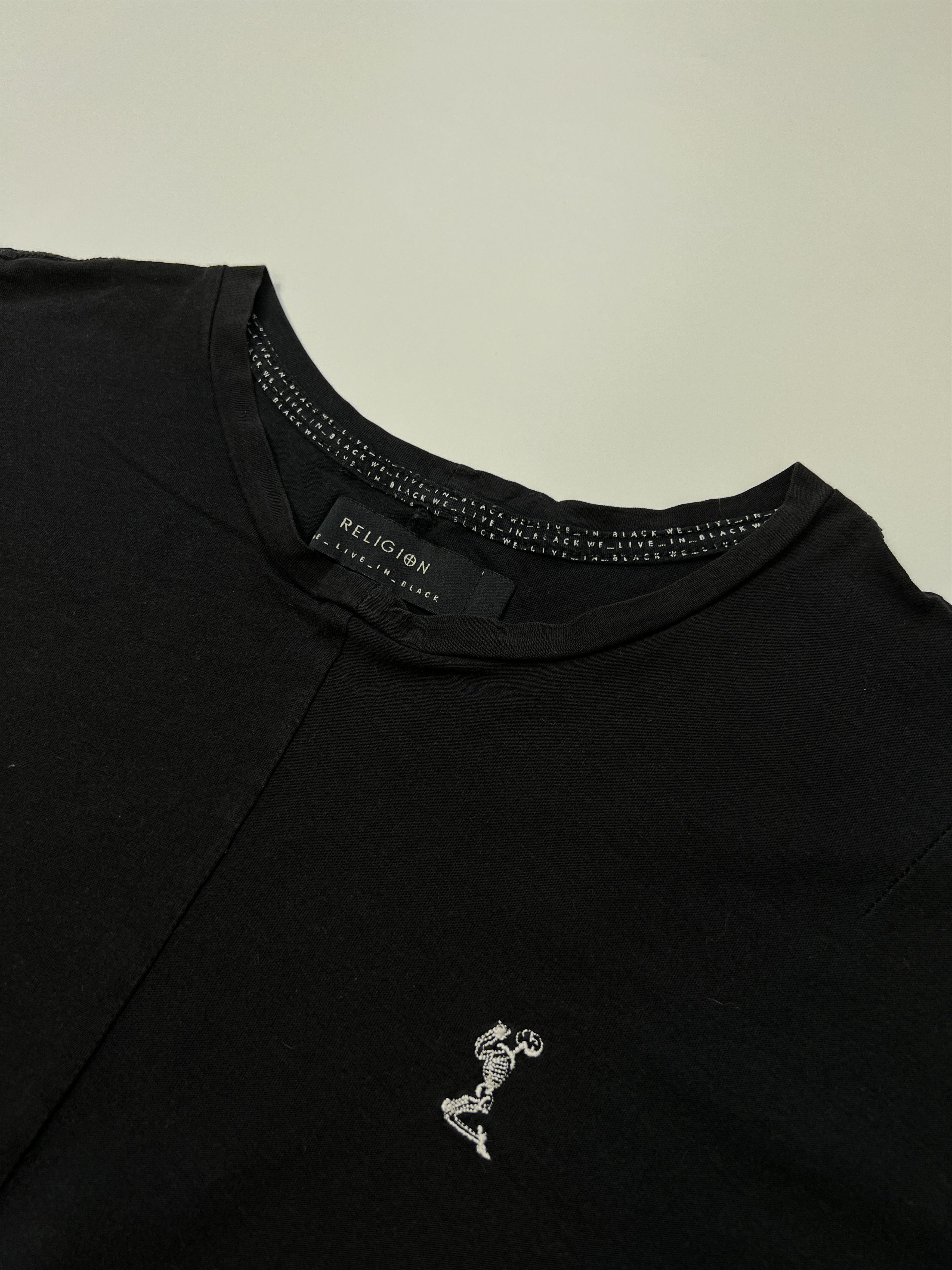 Other Asymmetric Avant Garde Religion We Live in Black Tee Size US M / EU 48-50 / 2 - 3 Thumbnail
