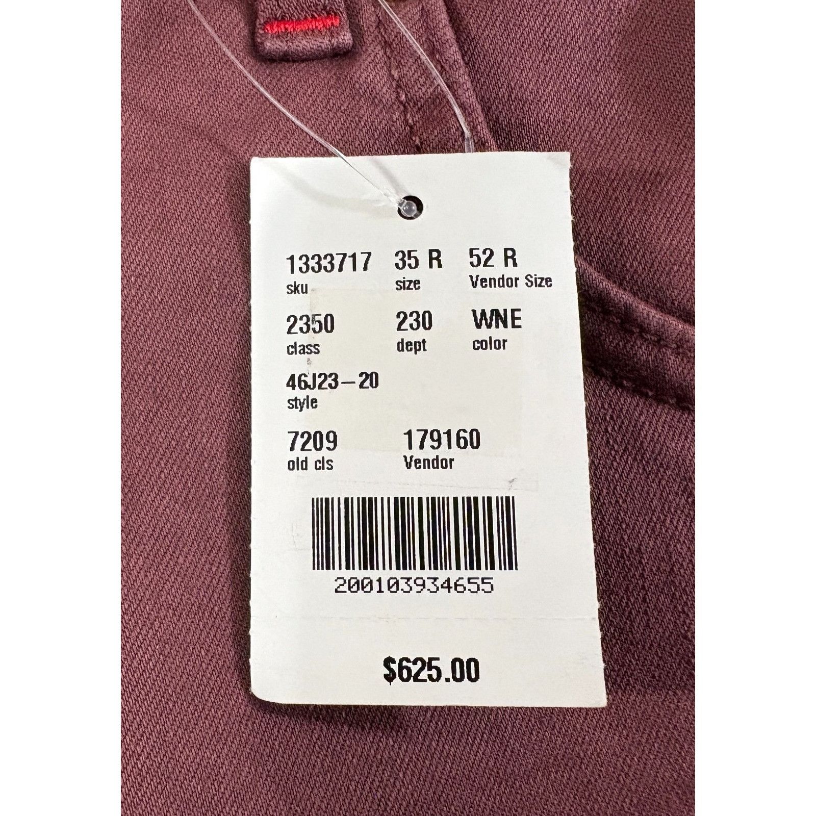 Marco Pescarolo Marco Pescarolo Napoli Nerano M18 5-Pocket Chino Pants sz EU Size US 35 - 11 Thumbnail
