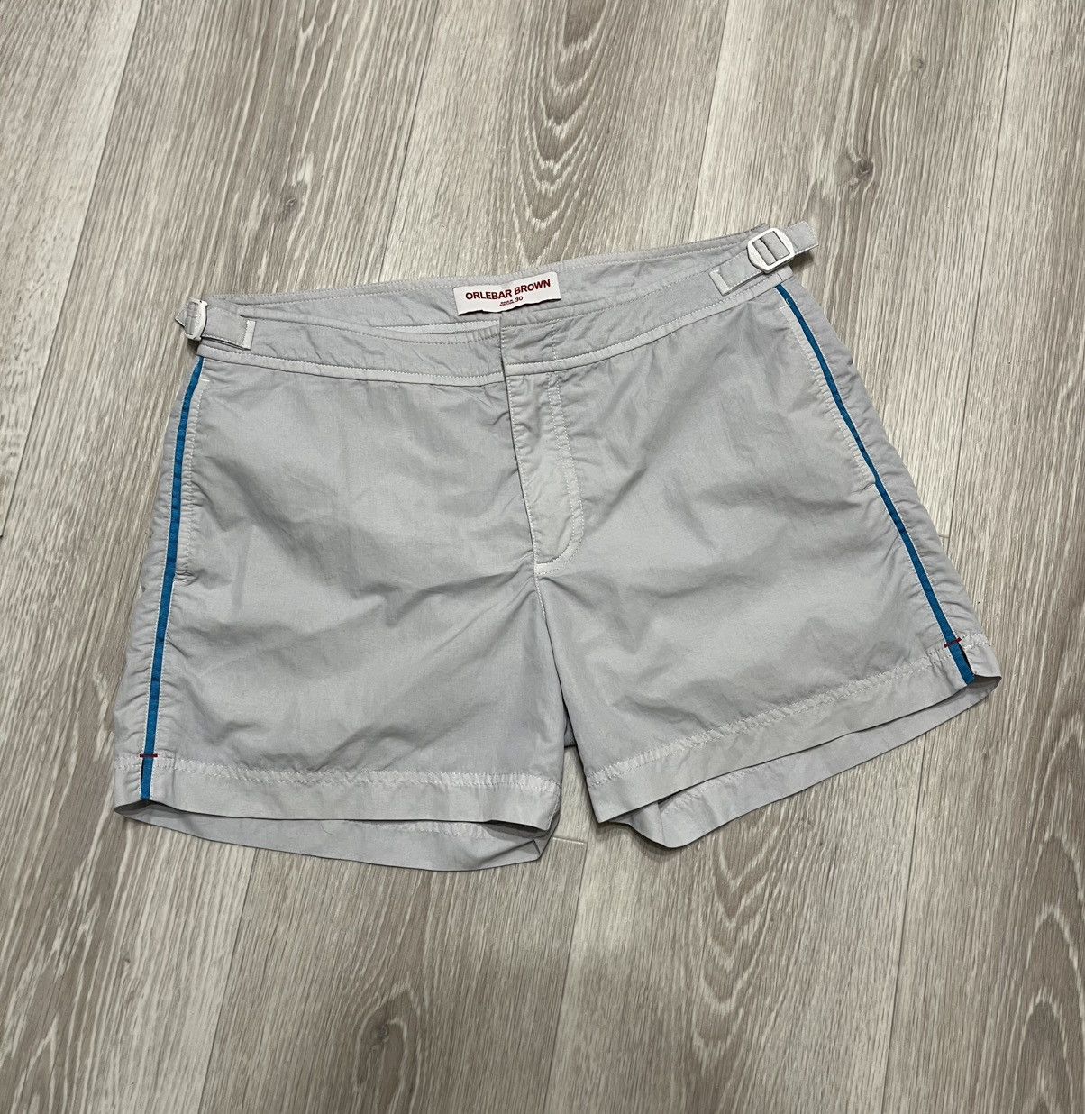 Orlebar Brown Orlebar Brown Setter Gray Swims Short Shorts Size 30 Size US 30 / EU 46 - 1 Thumbnail