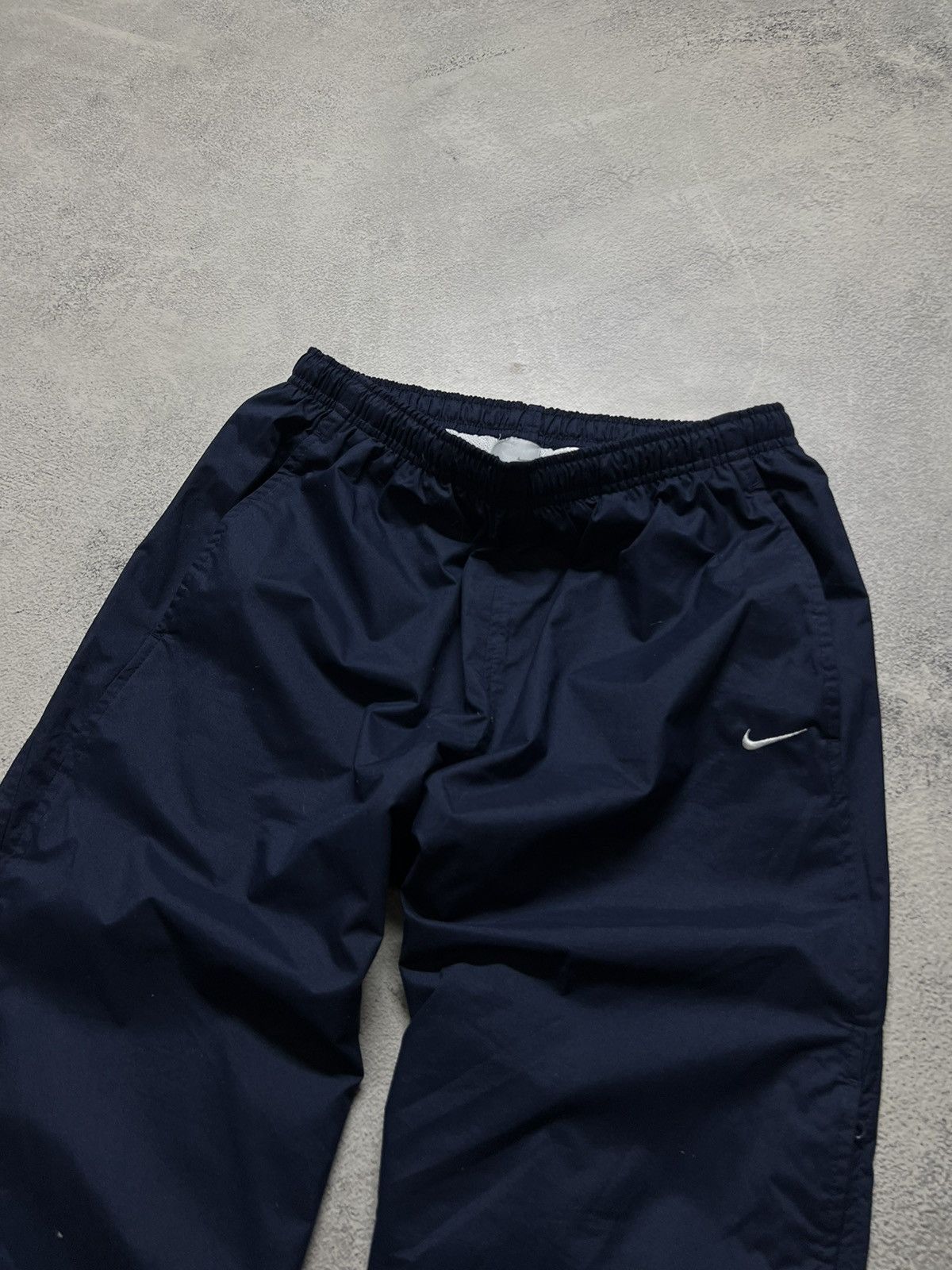 Nike × Vintage Vintage Y2K Nike Nylon Mini Swoosh Drill Pants 00’s Size US 34 / EU 50 - 5 Thumbnail