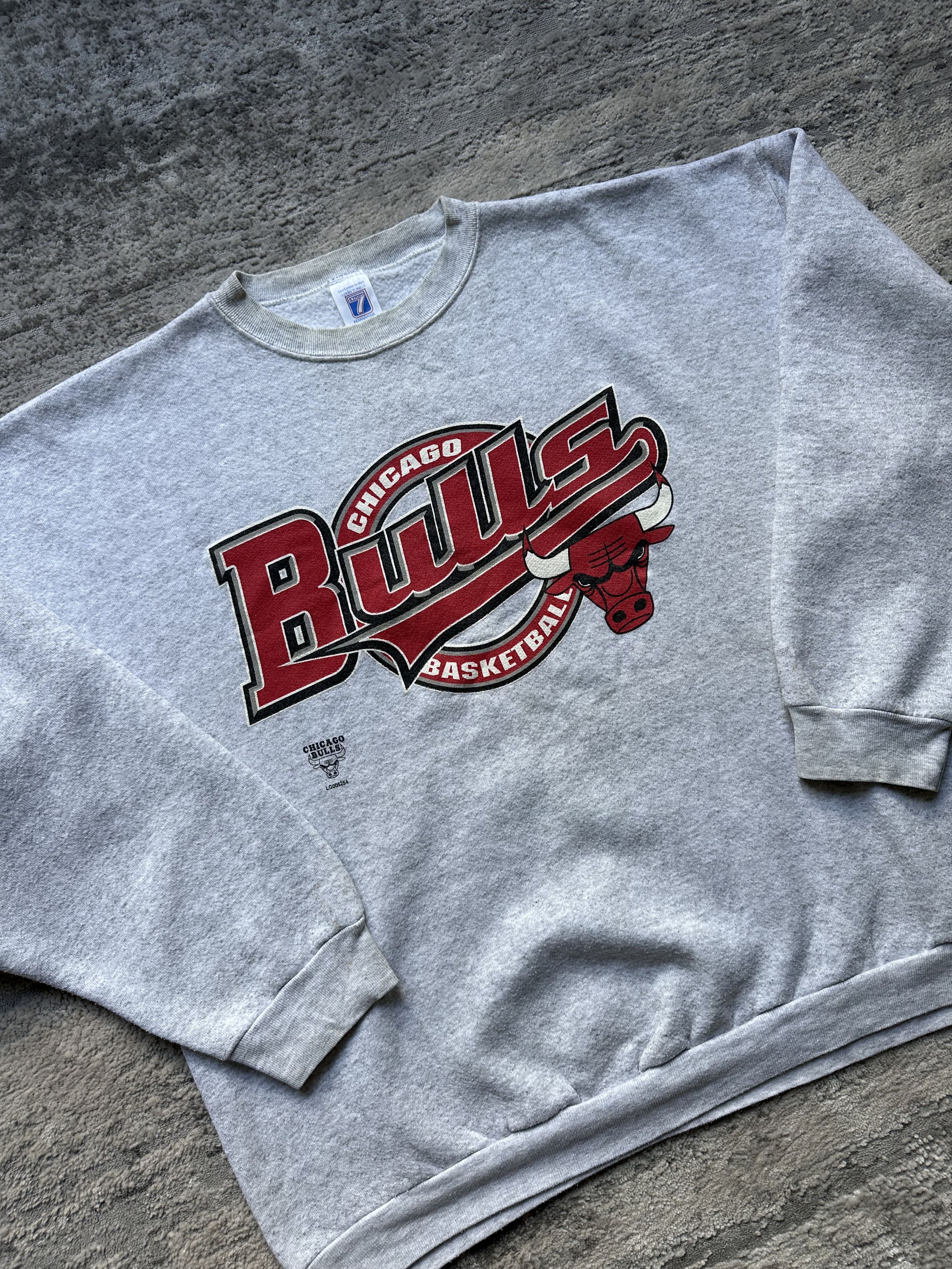 NBA Chicago Bulls vintage sweatshirt nba Size US XL / EU 56 / 4 - 2 Thumbnail