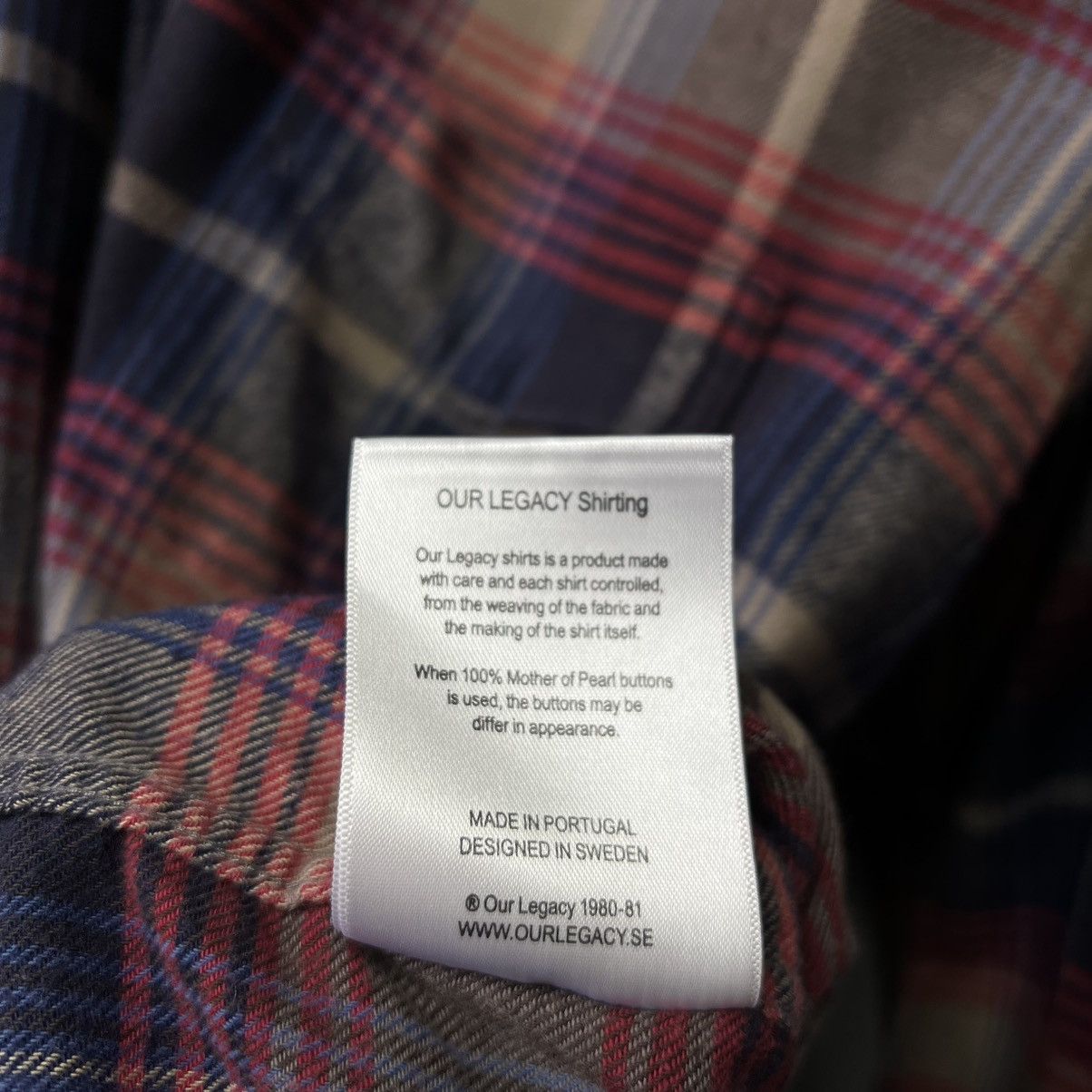 Our Legacy Our Legacy Shirt Button Up Long Sleeve Men’s Size L Size US L / EU 52-54 / 3 - 13 Thumbnail