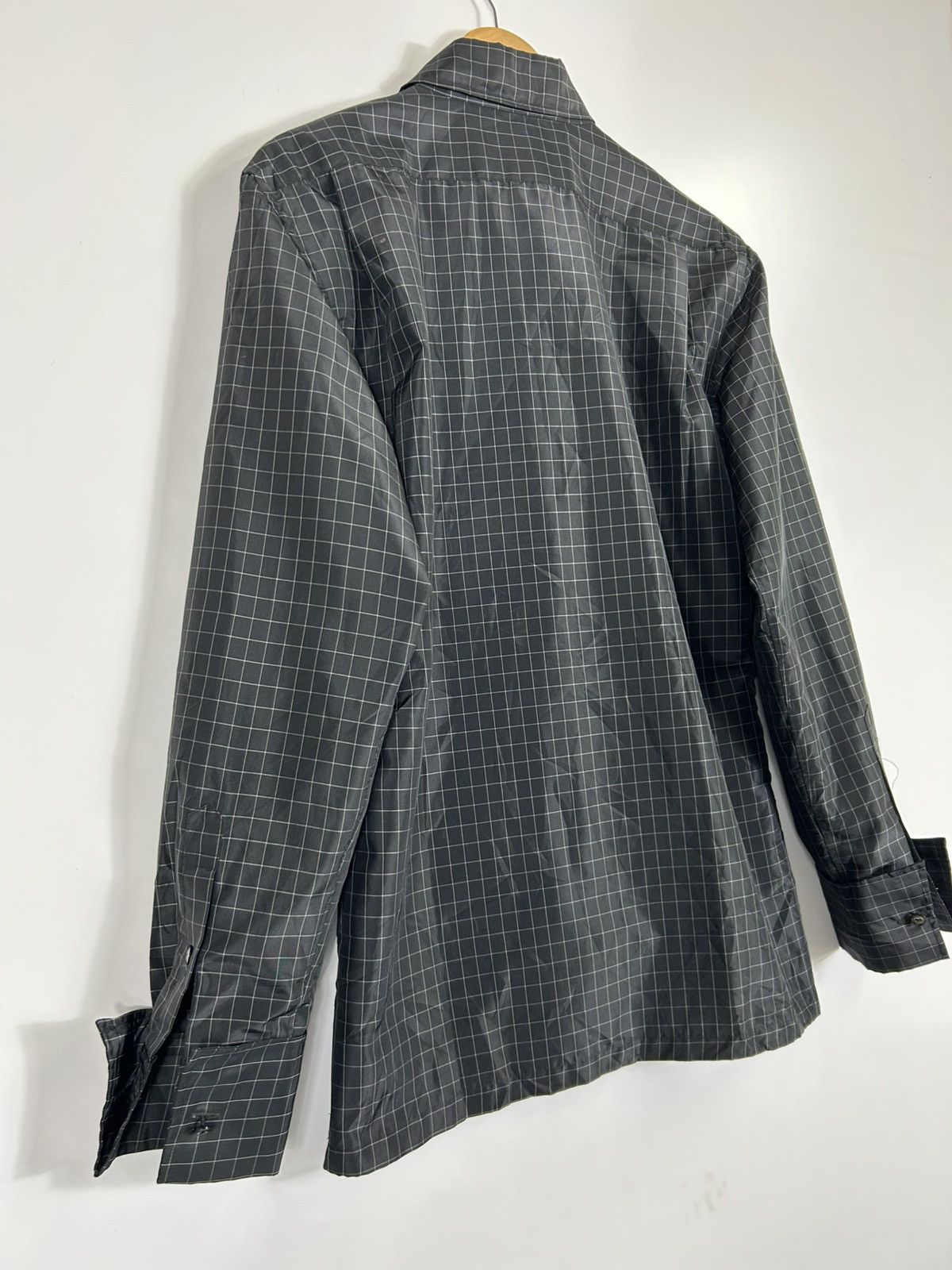 5351 POUR LES HOMMES ⚡️Vintage 5351 Pour Les Hommes Nylon Button Shirt Jacket Size US M / EU 48-50 / 2 - 13 Thumbnail