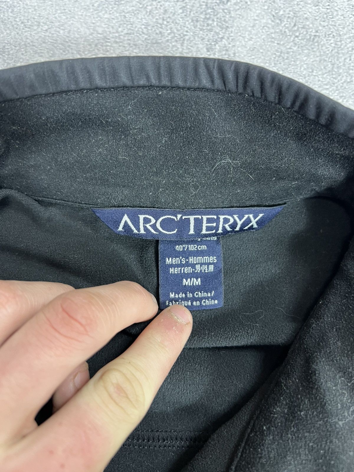 Arc'teryx Vintage Arcteryx Softshell Black Outdoor Style Jacket Size US M / EU 48-50 / 2 - 17 Thumbnail