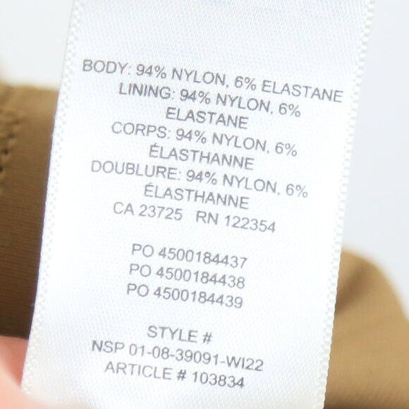 Aritzia Babaton Contour V-neck Longsleeve Constant Camel Dress Size S / US 4 / IT 40 - 5 Thumbnail