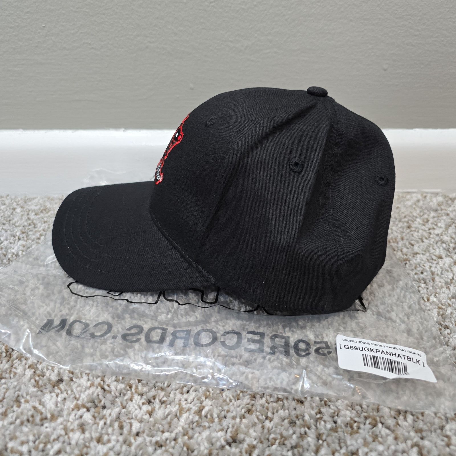 G59 Records $uicideboy$ G59 Records Underground Kings Hat Black Size ONE SIZE - 3 Thumbnail