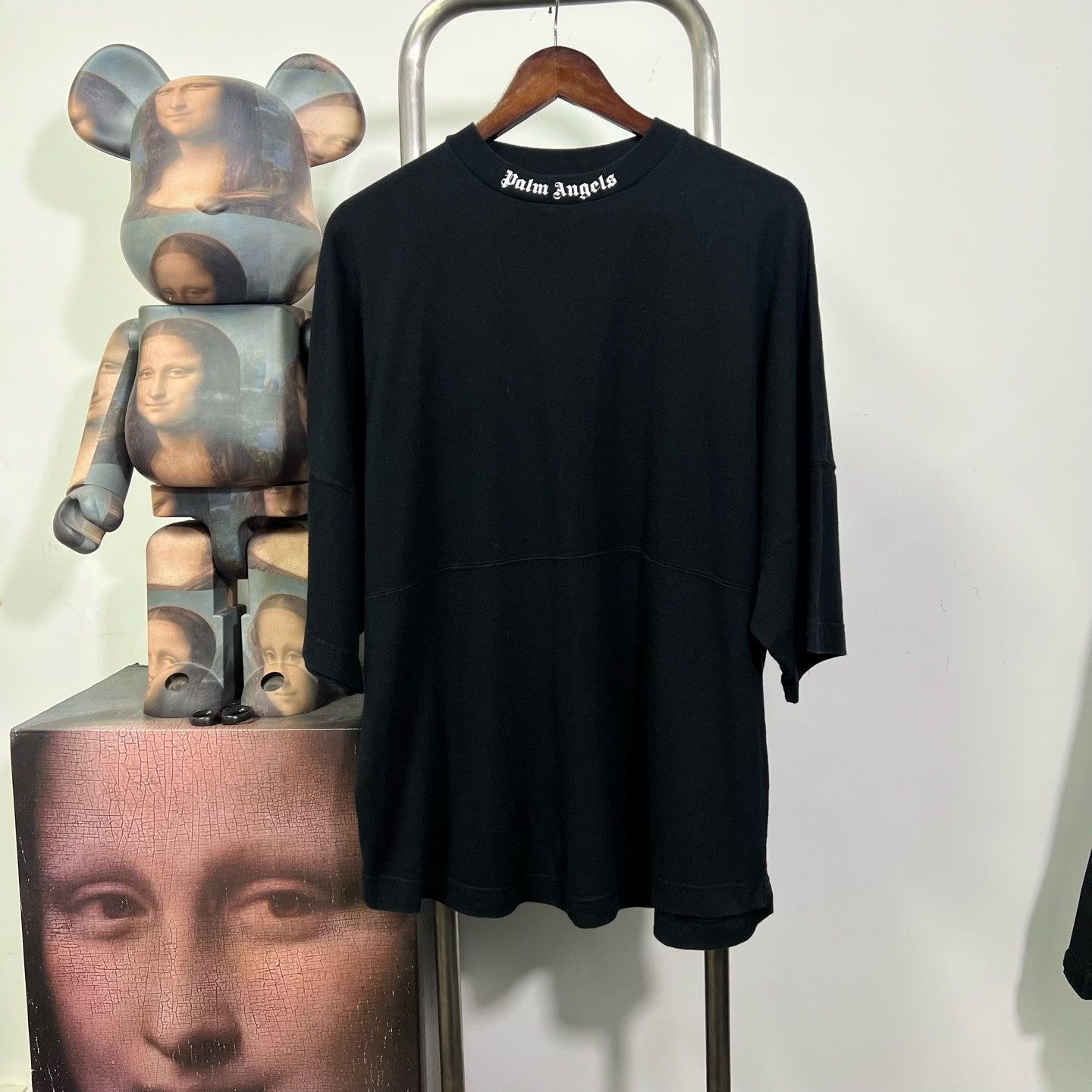 Palm Angels Palm Angels Retro Printed Black T-Shirt m Men Size US M / EU 48-50 / 2 - 1 Thumbnail