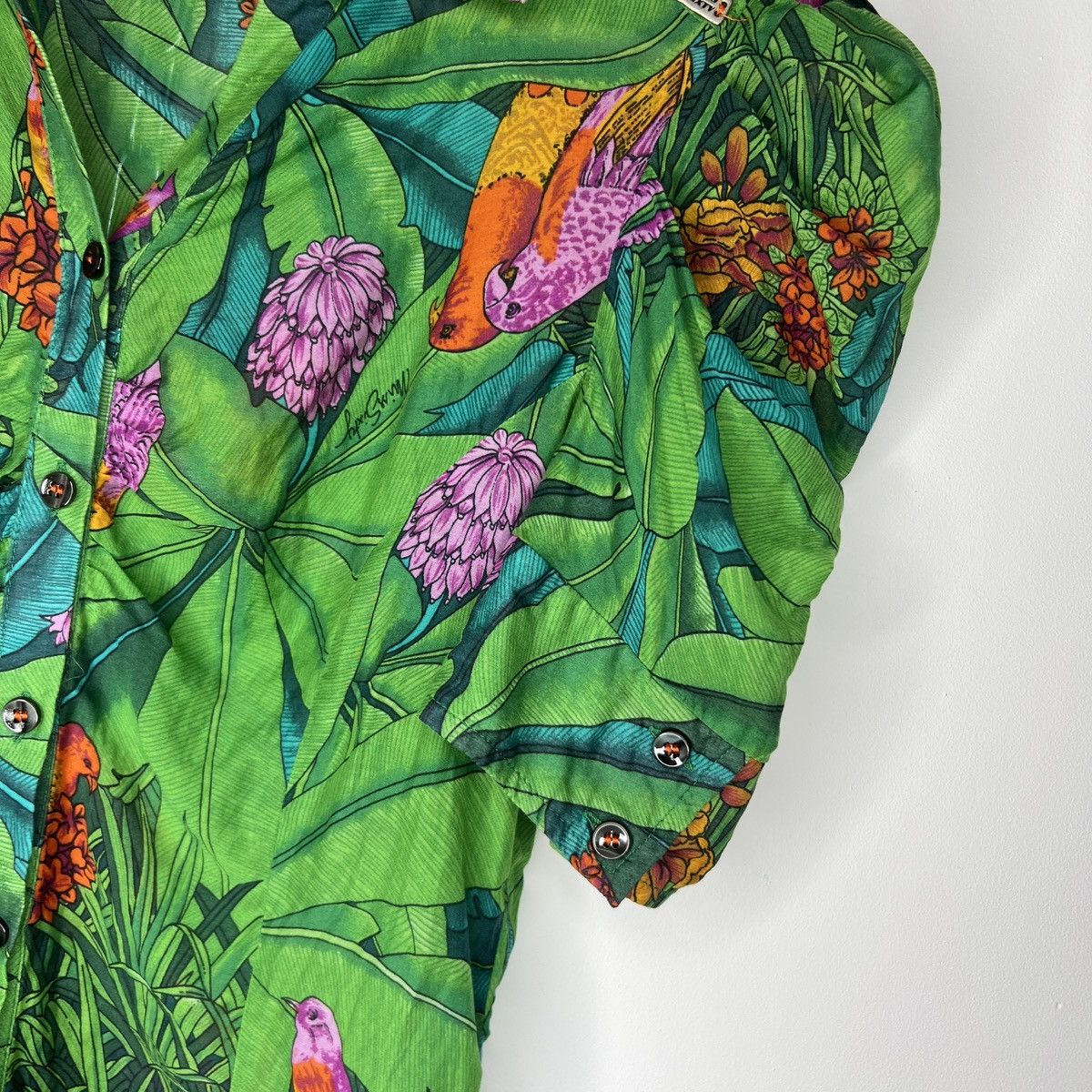 Miss Sixty ❗️AVANT GARDE Miss Sixty vintage floral shirt y2k Size M / US 6-8 / IT 42-44 - 7 Thumbnail