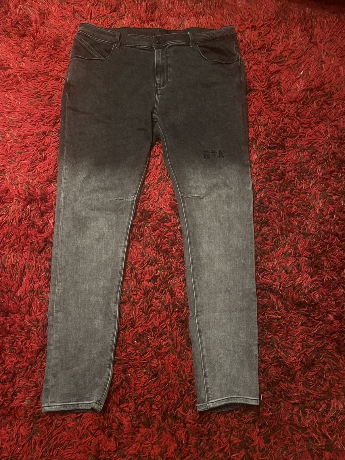 Rta Rta Bryant Skinny Jeans Size 34 Charcoal Gray Size US 34 / EU 50 - 1 Thumbnail