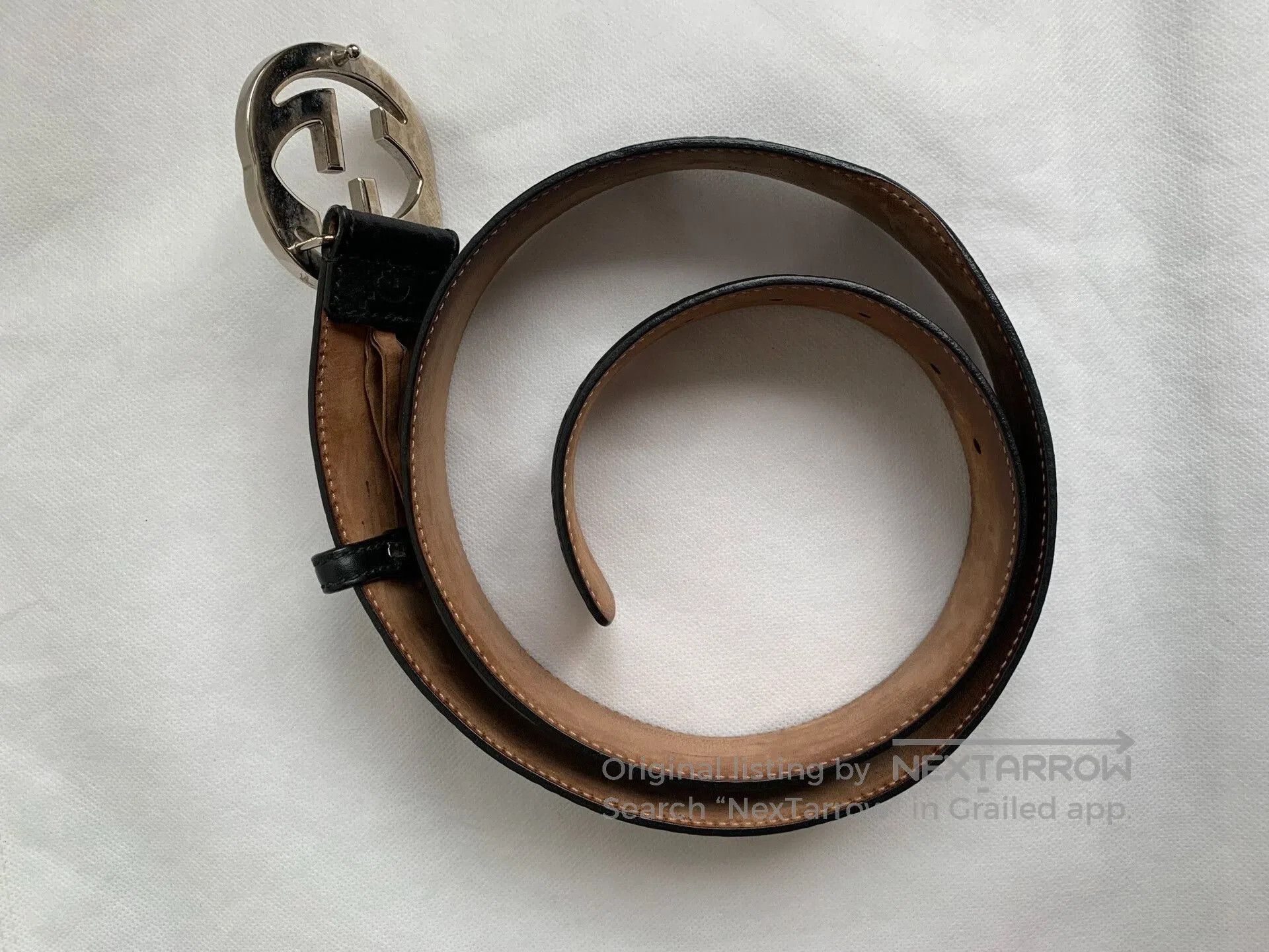 Gucci Gucci Men's Double G Silver Buckle Belt. Size ONE SIZE - 8 Thumbnail