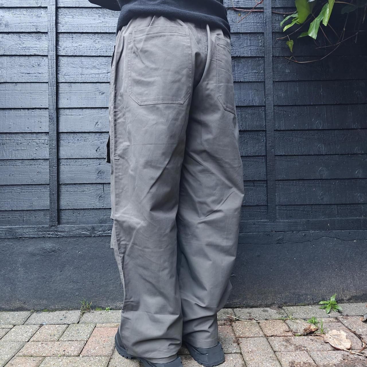 Other Japanese Grey Articulated Wide Leg Fatigue Pants Size US 32 / EU 48 - 3 Thumbnail