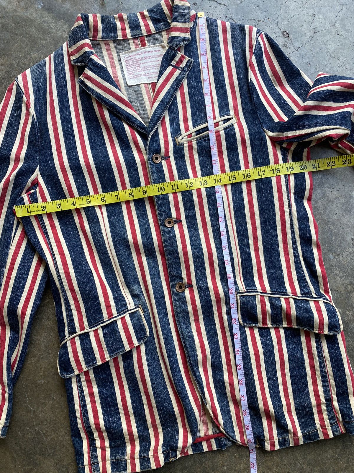 Edwin 🔥 Rare 🔥 Vintage Edwin 13oz Grand Blue Selvage Denim Size US M / EU 48-50 / 2 - 9 Thumbnail
