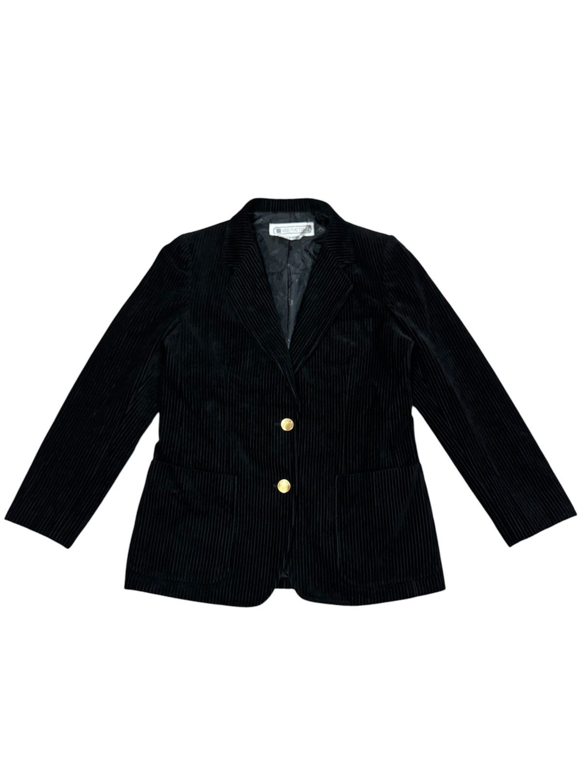 Piattelli Miss Piattelli Corduroy Velvet Blazer Jacket Size S / US 4 / IT 40 - 1 Thumbnail