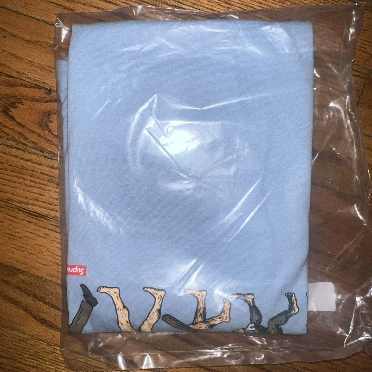 Supreme In-Hand Supreme Evolution Tee Powder Blue Size: Extra Large Size US XL / EU 56 / 4 - 5 Thumbnail