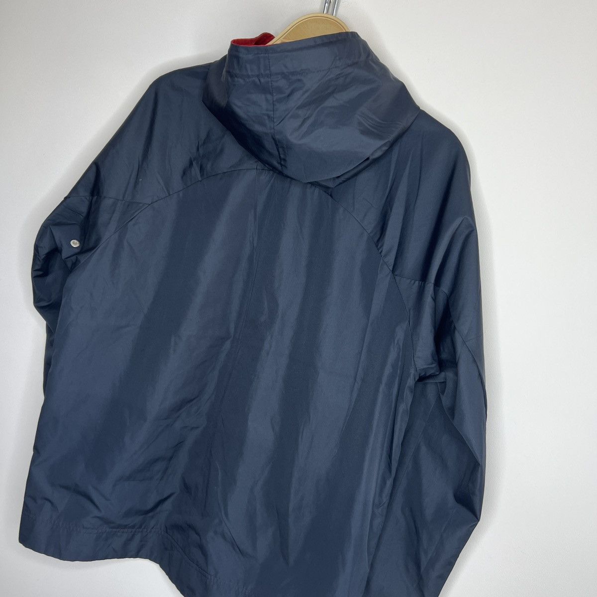 Designer × Prada Prada Reversible Two Sides Jacket Navy Red Nylon Windbreaker Size US M / EU 48-50 / 2 - 12 Thumbnail
