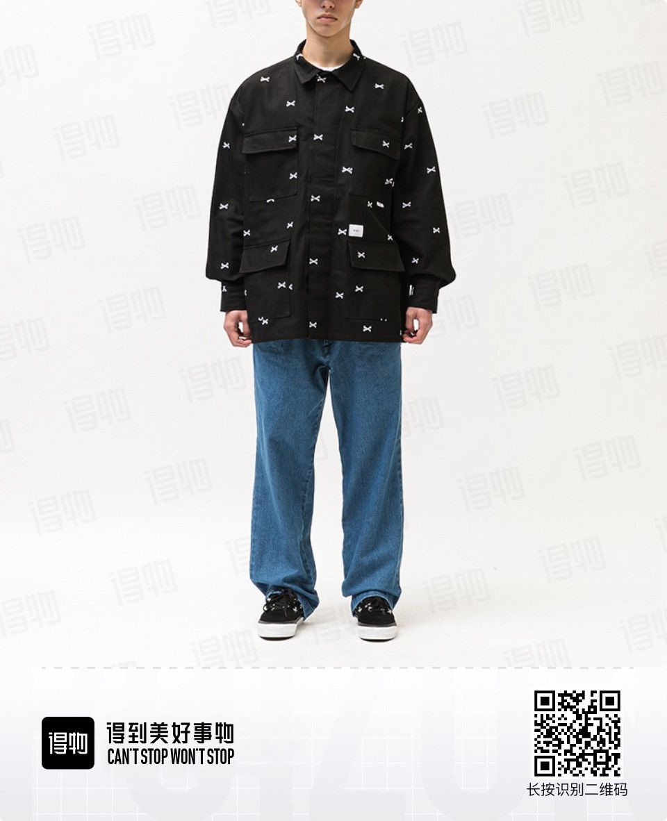 Wtaps JUNGLE 01 / LS / COTTON. OXFORD. Jungle Size US L / EU 52-54 / 3 - 7 Thumbnail