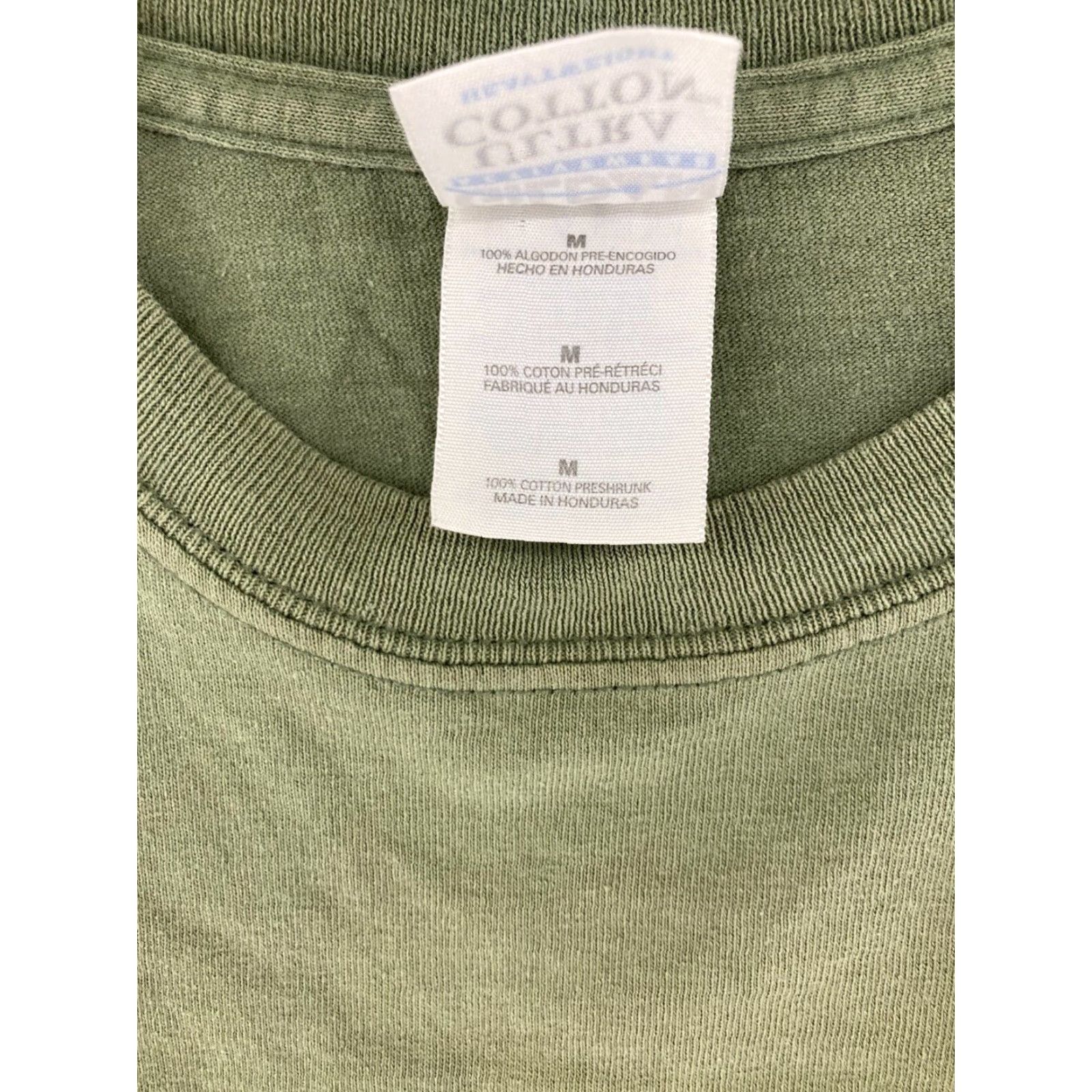 Gildan Estes Park Colorado Mens TShirt M Green Cotton Knit Logo Embroidered Crew Neck Short Sleeve Outdoor Shirt Mens Size US M / EU 48-50 / 2 - 6 Thumbnail