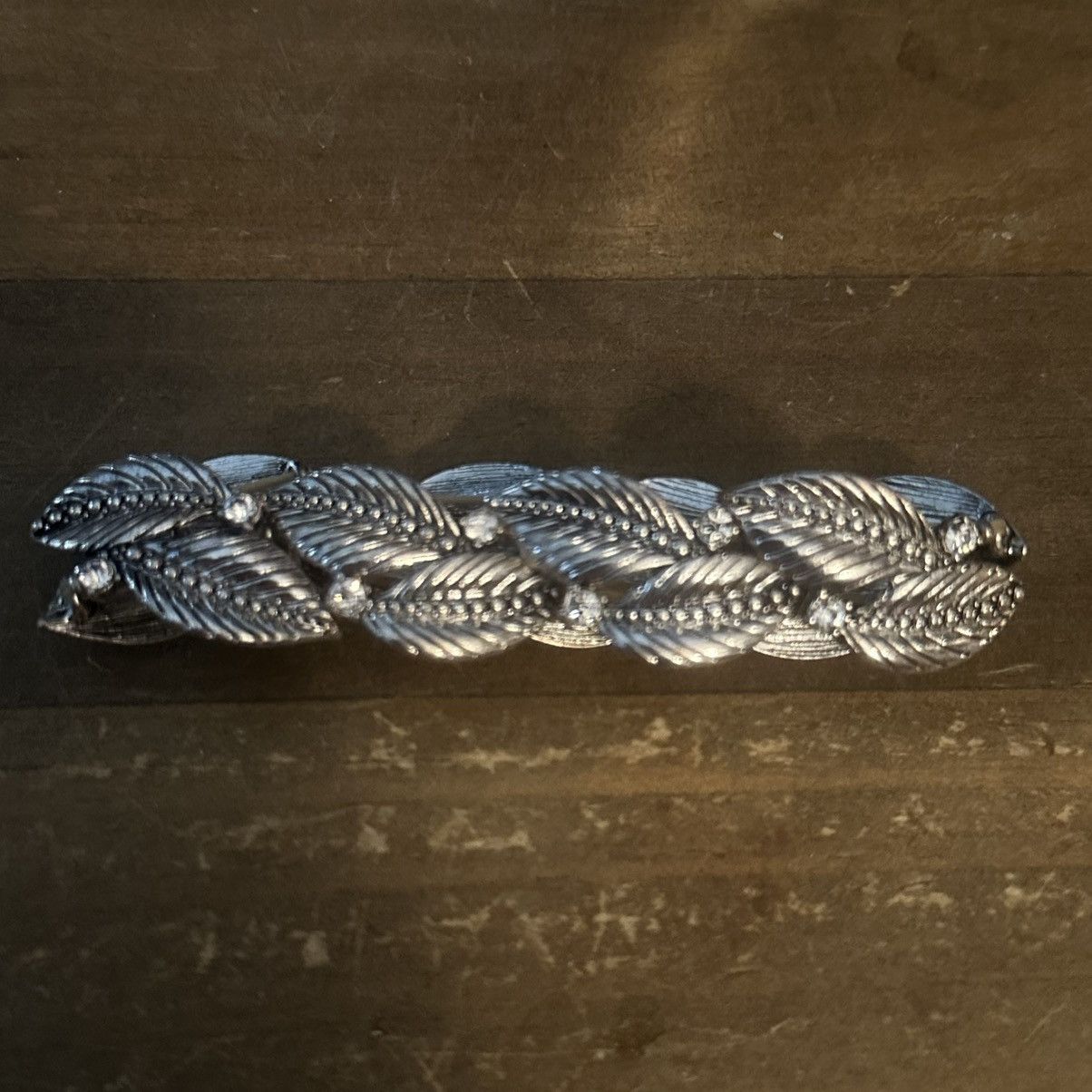 Other Silver tone leaves stretch bracelet Size ONE SIZE - 4 Thumbnail