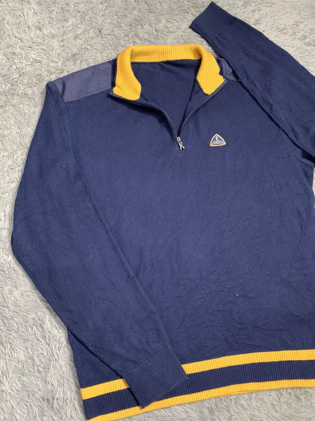 Roberta di Camerino Italian Designer roberta di camerino Half Zip Knit Size US L / EU 52-54 / 3 - 5 Thumbnail