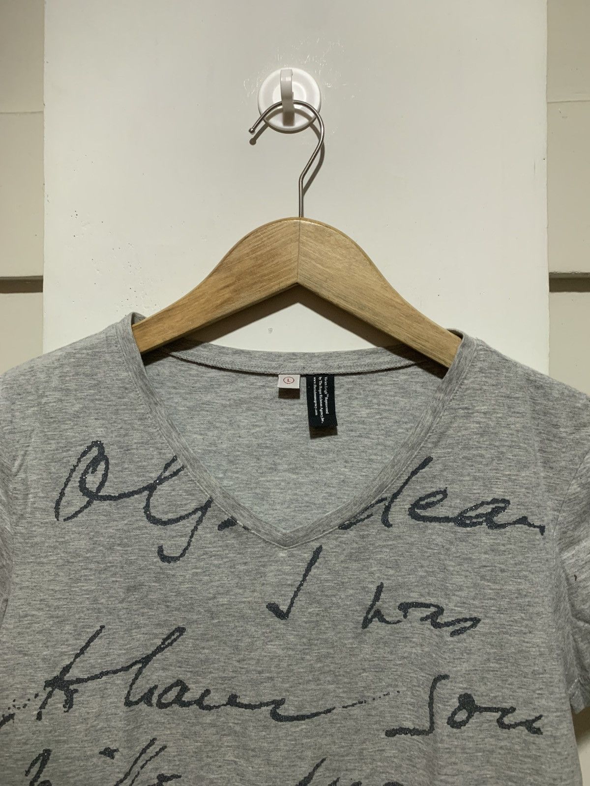 If Six Was Nine Japanese Vivien Leight letter poem tee Size US L / EU 52-54 / 3 - 6 Thumbnail