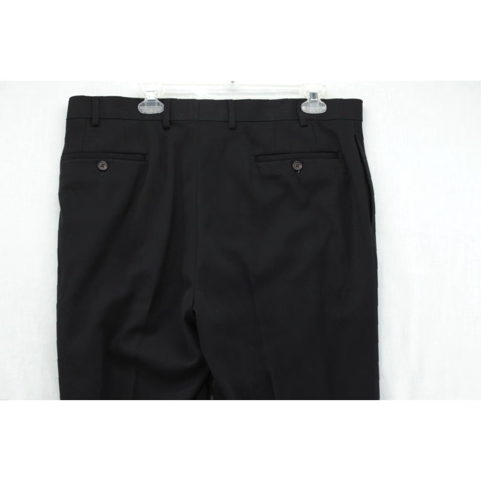 Polo Ralph Lauren Polo Ralph Lauren Dress Pants Mens 38 X 34 Black Washable Straight Leg Basic Dress Pants Size US M / EU 48-50 / 2 - 5 Thumbnail