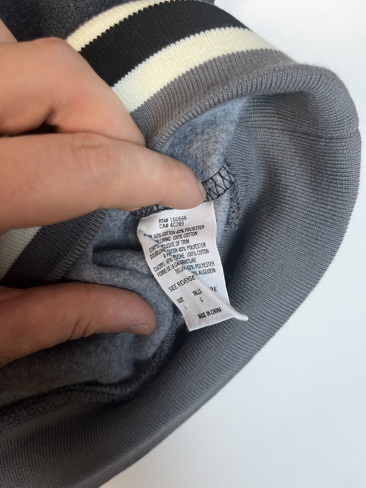MLB New Era White Socks Hoodie Size US L / EU 52-54 / 3 - 3 Thumbnail