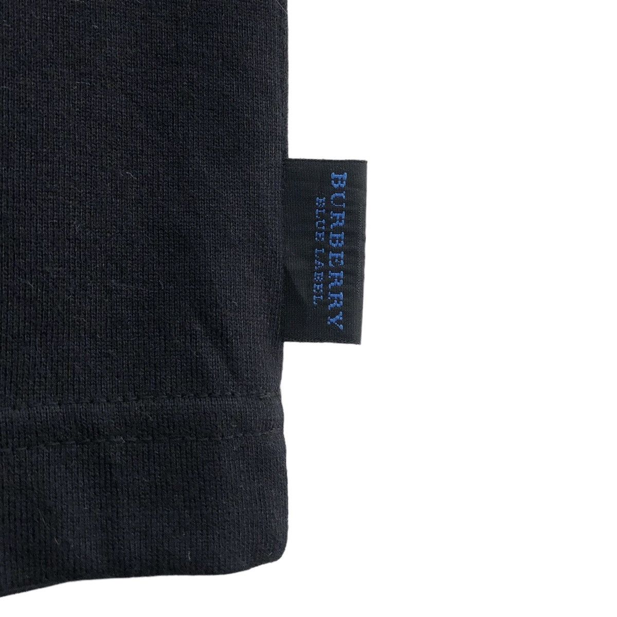 Burberry Burberry Blue Label Stripes Embroidery Logo Black Tee Size US M / EU 48-50 / 2 - 8 Thumbnail