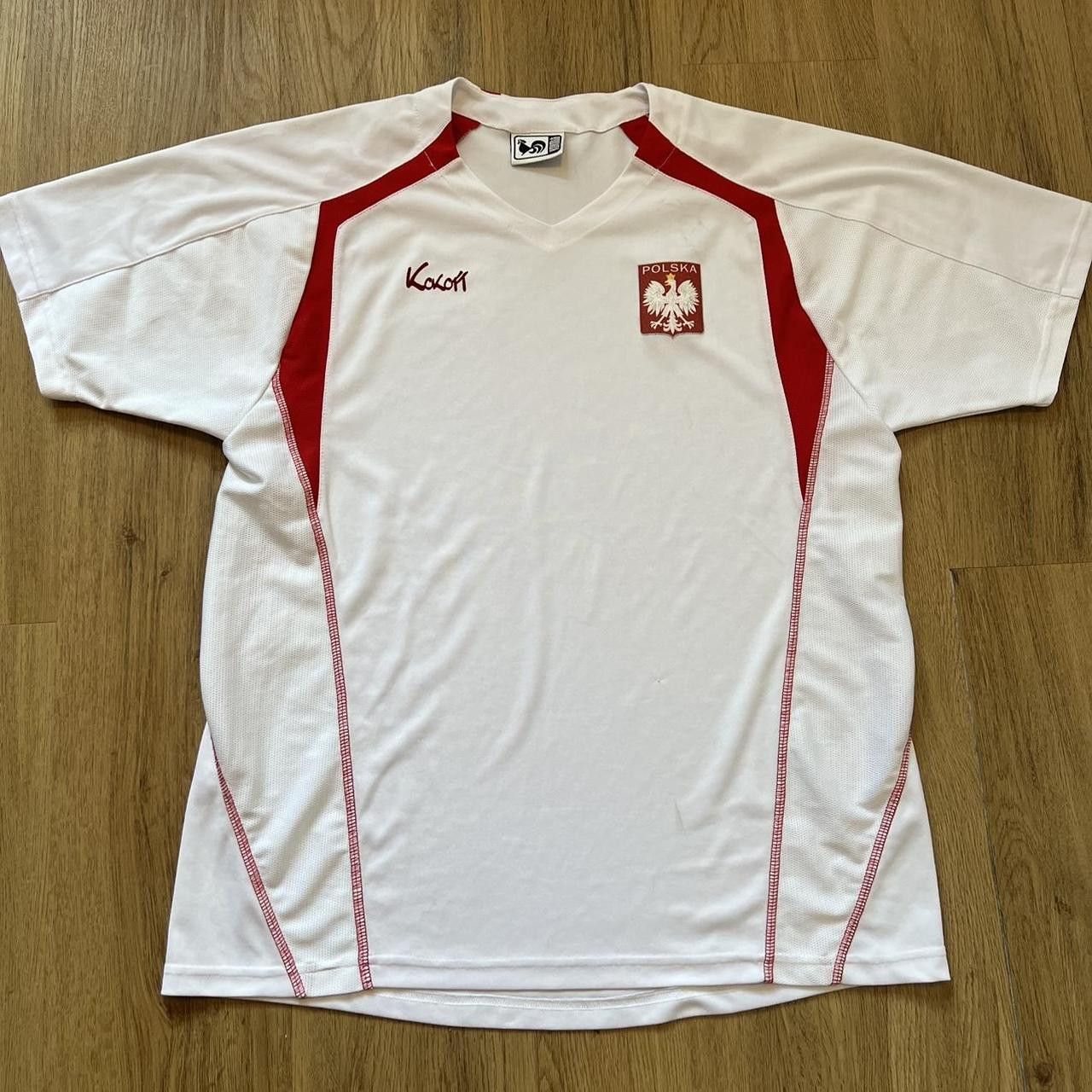 Other Poland Polska 2004-06 home football training top by Kokkot Size US L / EU 52-54 / 3 - 1 Thumbnail