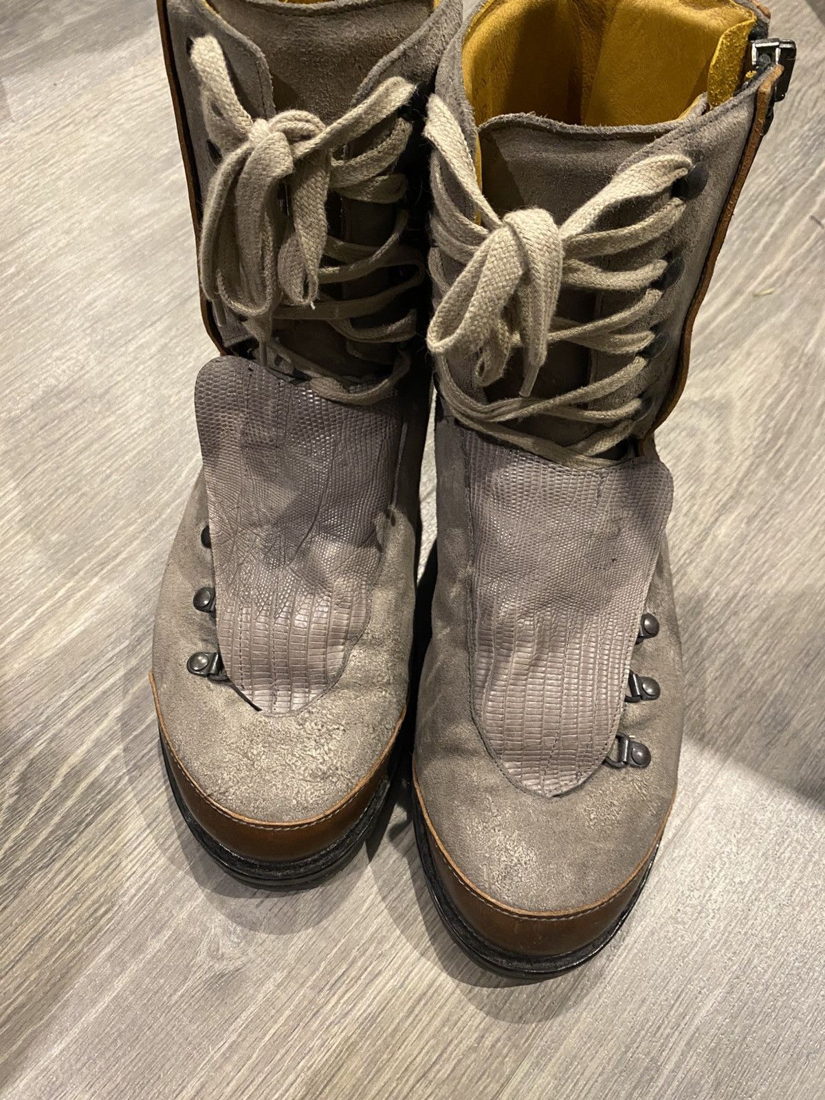 Lanvin Rare Lanvin combat boots - UK8 US9 EU42.5 Size US 9 / EU 42 - 2 Thumbnail