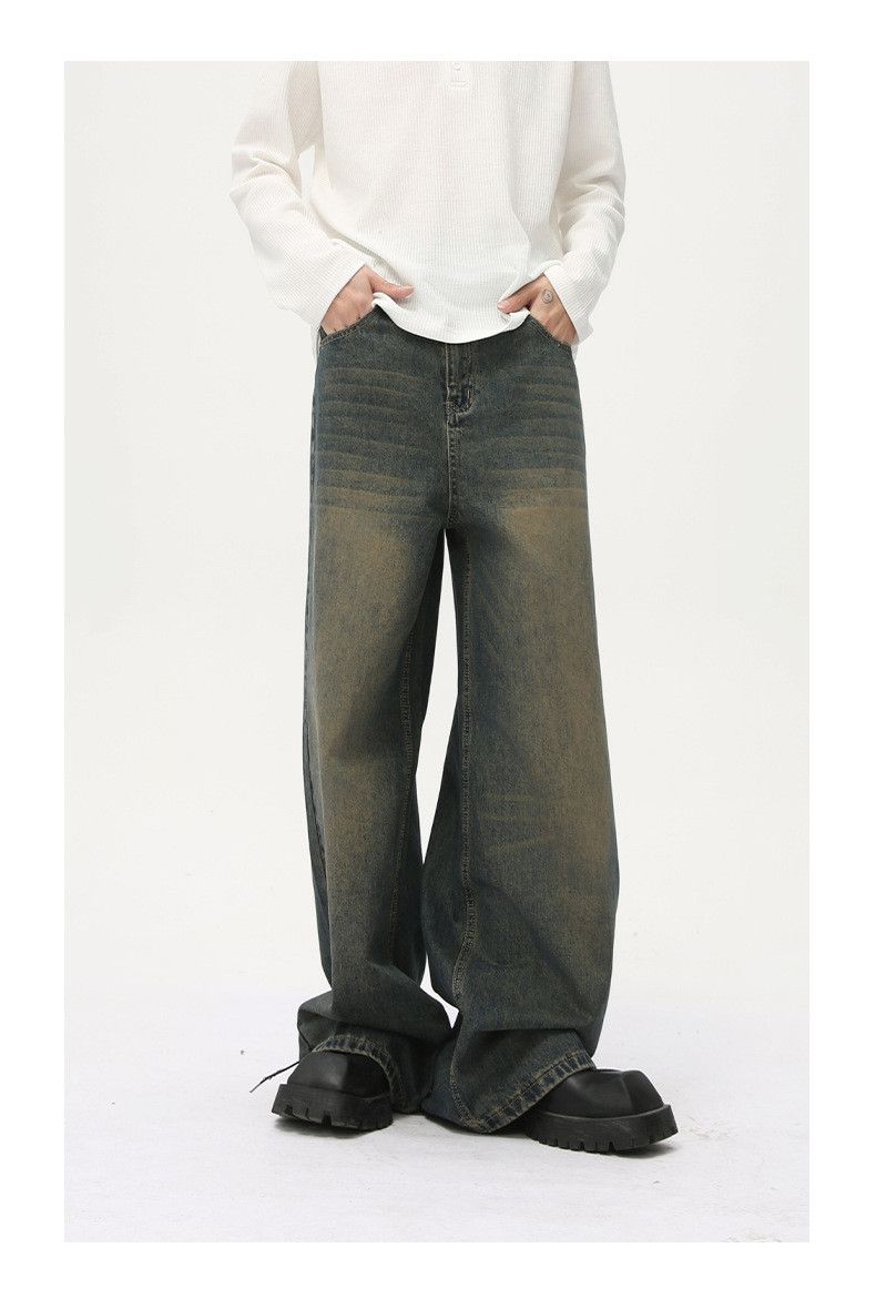 Japanese Brand × Jean Japanese fashion distressed retro casual versatile jeans Size US 34 / EU 50 - 6 Thumbnail