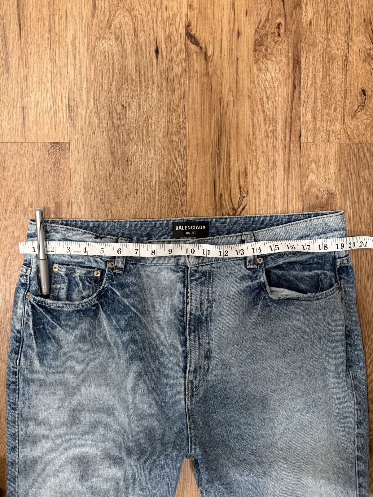 Balenciaga BALENCIAGA LOST TAPES DENIM JEANS Size US 36 / EU 52 - 8 Thumbnail
