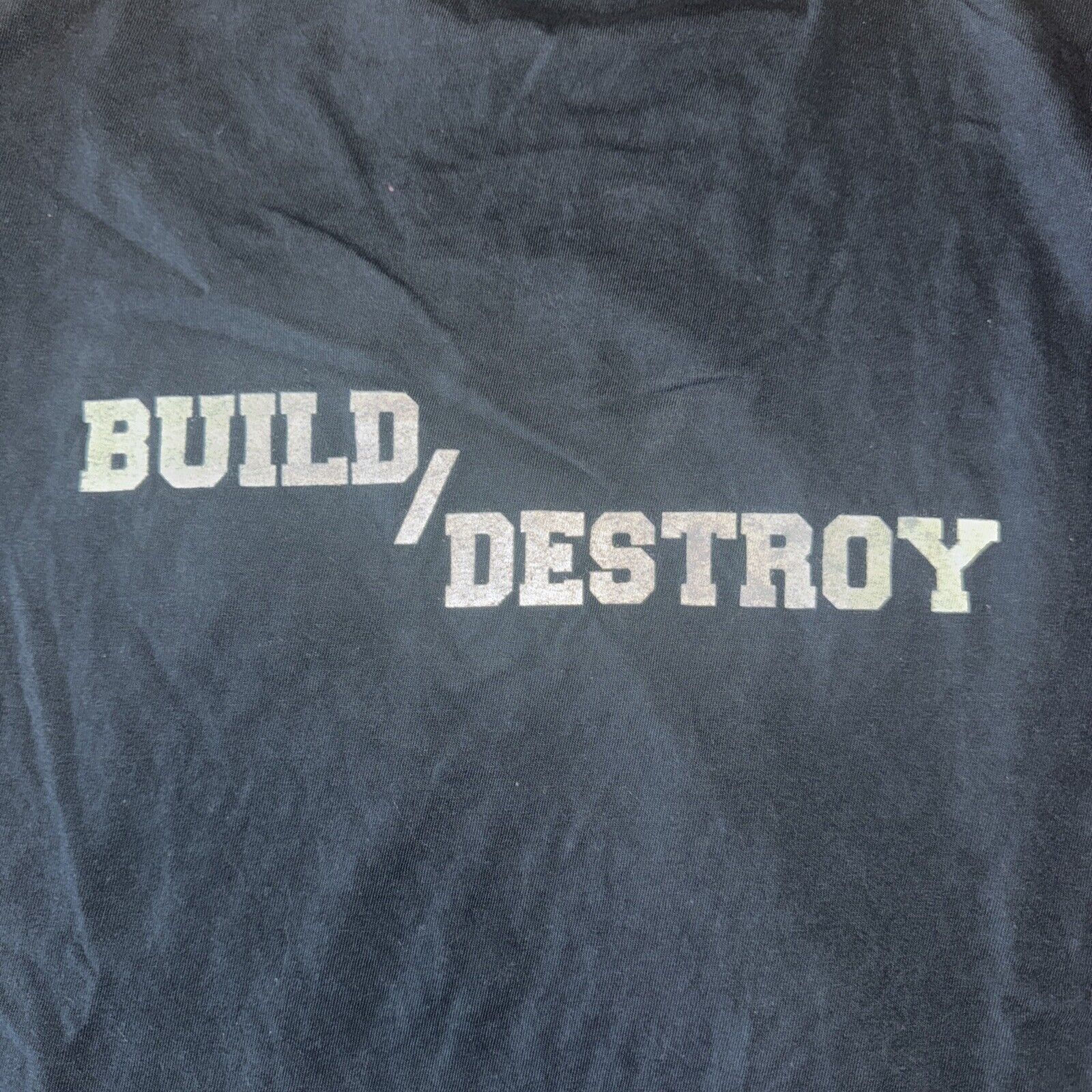 Japanese Brand Build And Destroy Rager Studio T-Shirt Black Large 21x28 Size US L / EU 52-54 / 3 - 2 Thumbnail