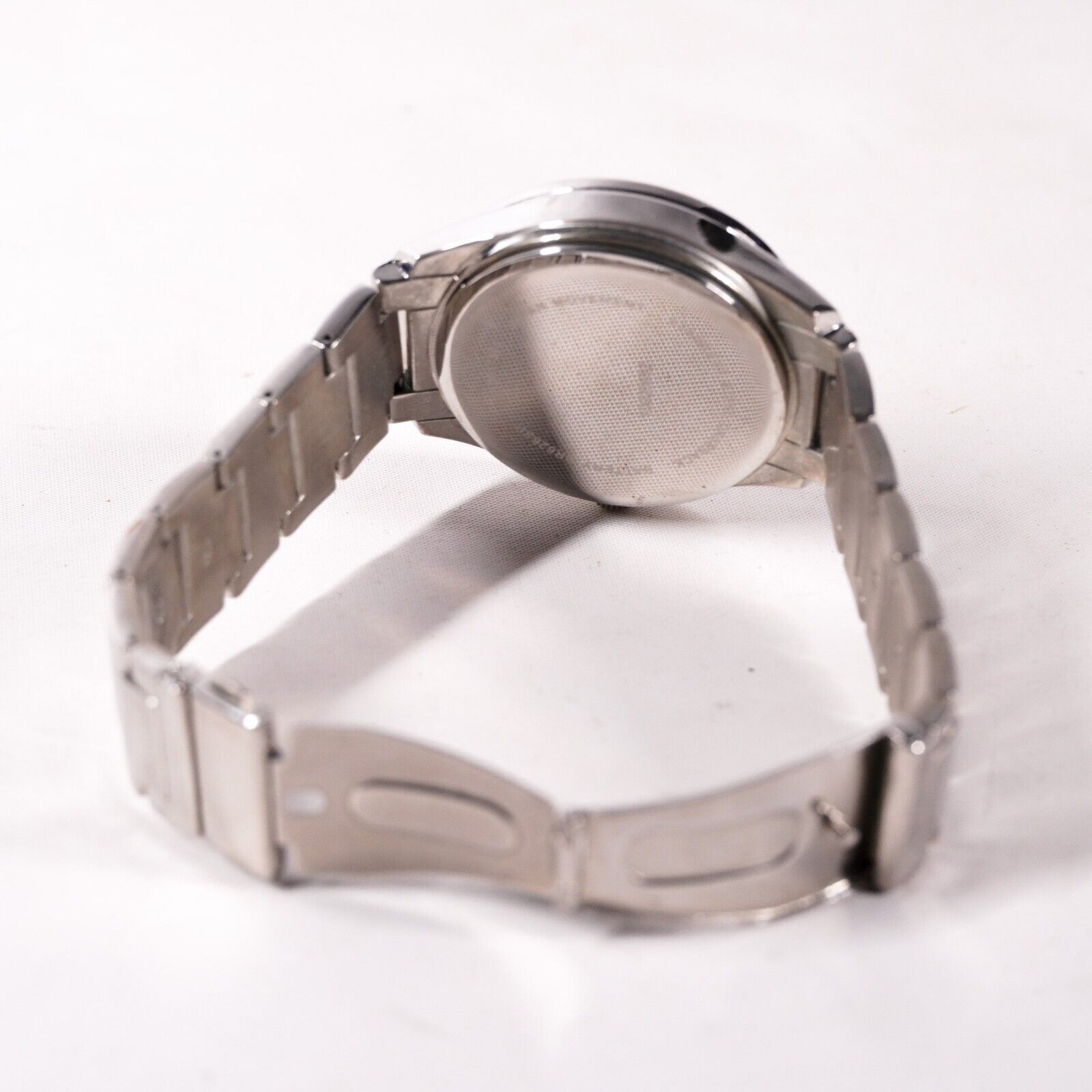 Other 4" Unlisted Stainless Steel SilverWrist Watch Japan Jewelry Size ONE SIZE - 8 Thumbnail