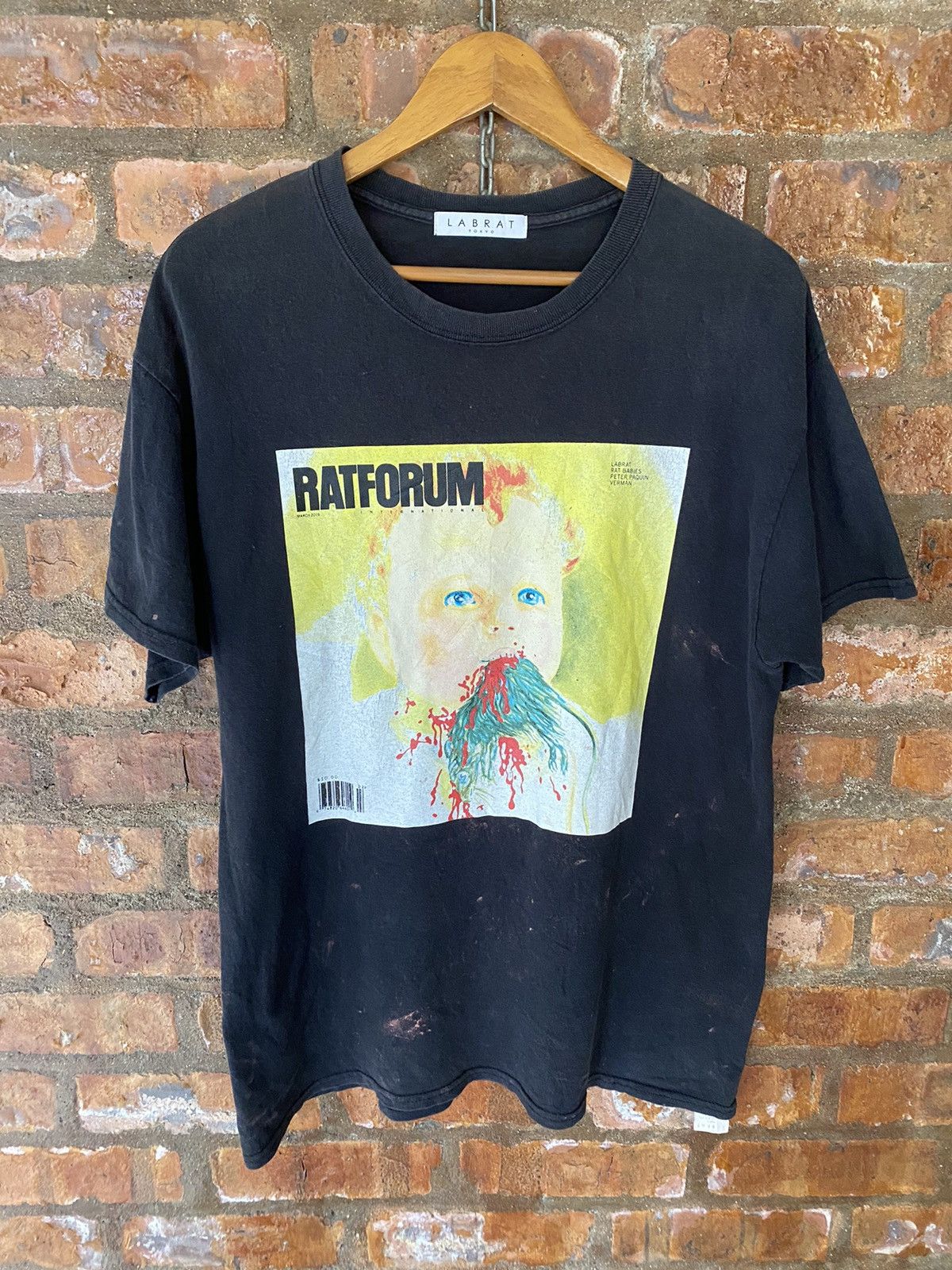 Supreme SS19 LABRAT x Peter Paquin SUPREME graphic designer baby rat Size US L / EU 52-54 / 3 - 2 Thumbnail