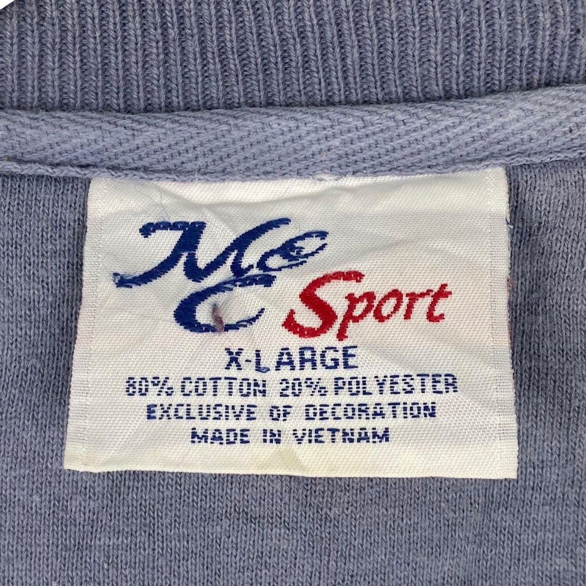 Other Vintage MC Sport Crewneck Sweatshirt Black Pullover Size XL Size US XL / EU 56 / 4 - 7 Thumbnail