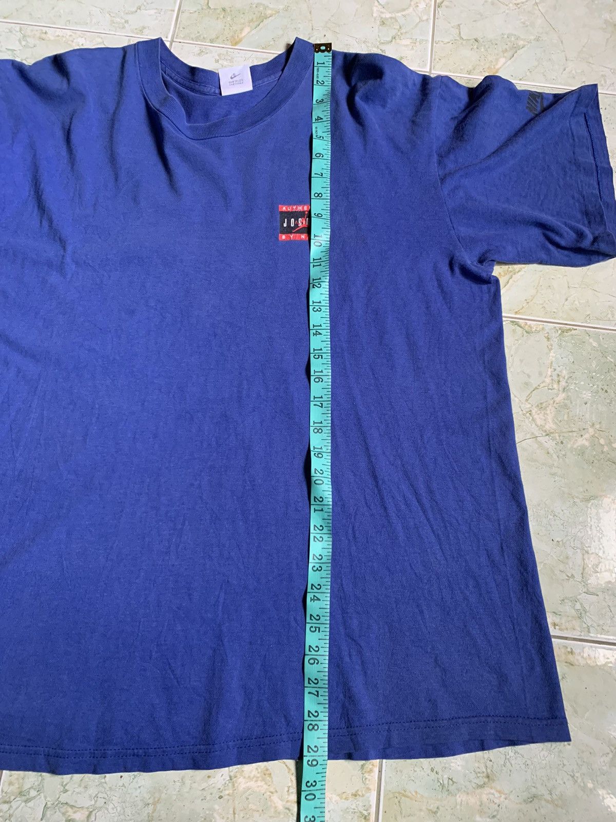 Vintage vintage NIKE AIR JORDAN BIG BACKHIT PRINT 90’s Size US M / EU 48-50 / 2 - 10 Thumbnail