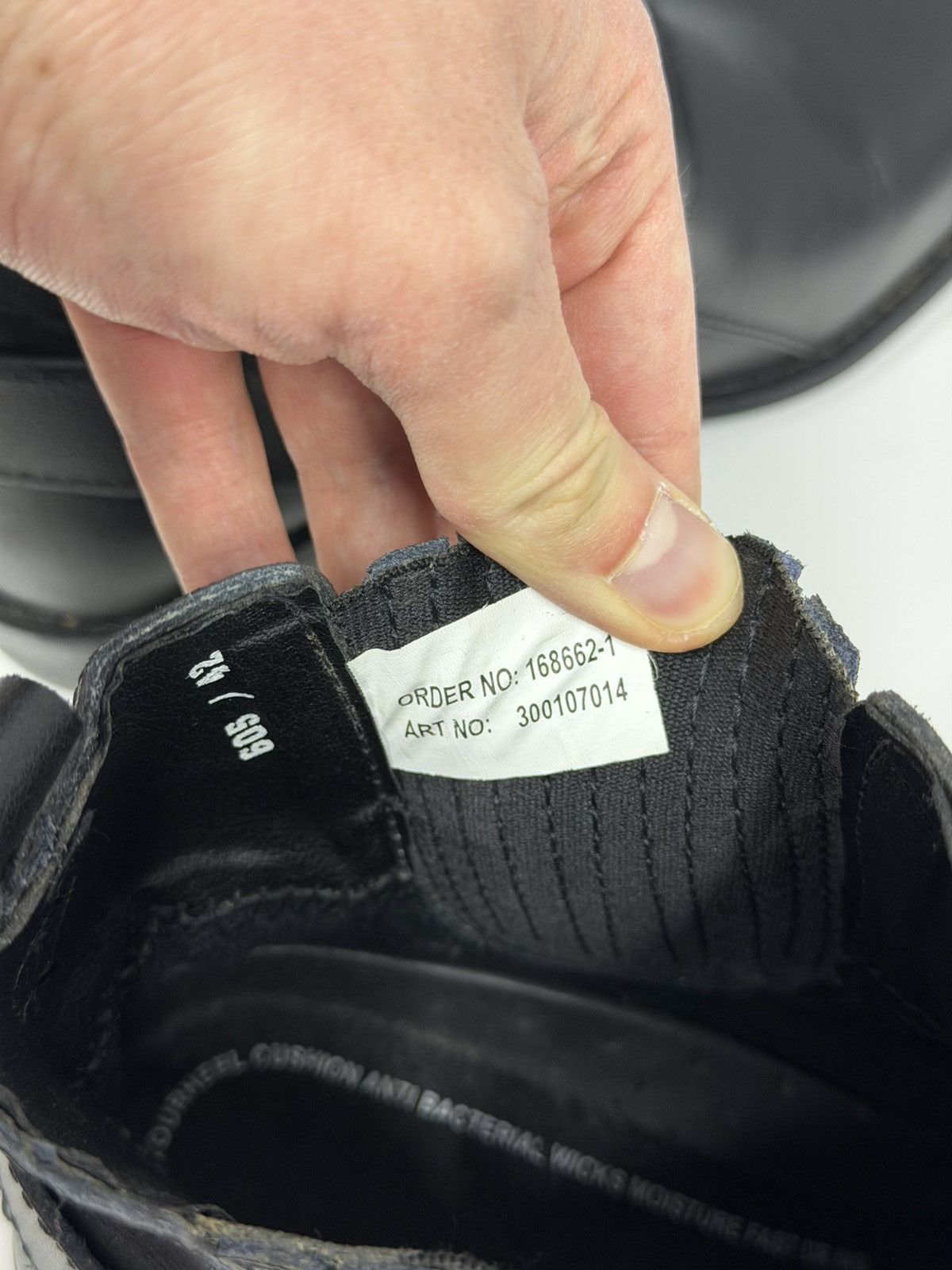 If Six Was Nine Vintage Italian AS 98 Rick Owens Style Leather Cowboy Boots Size US 9 / EU 42 - 15 Thumbnail