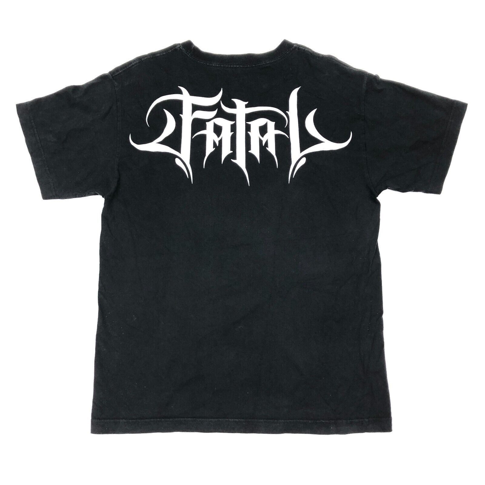 Affliction Fatal Clothing Women Face Tattoo Art Style Tee T shirt Size US M / EU 48-50 / 2 - 4 Thumbnail