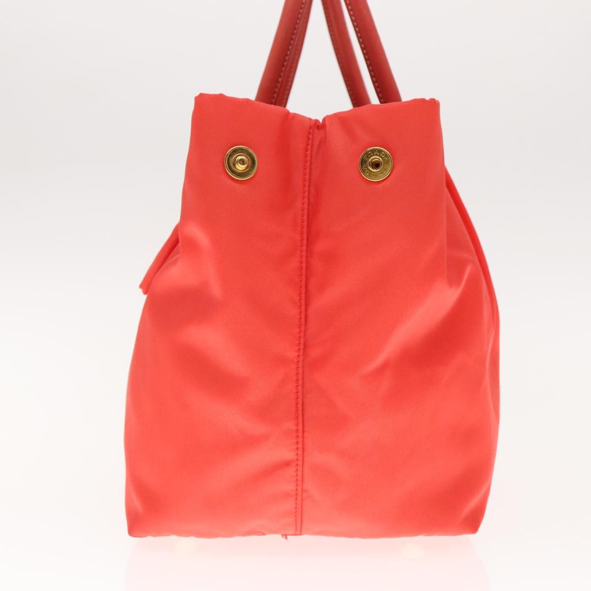 Prada PRADA Hand Bag Nylon Orenge Sunset Gold Size ONE SIZE - 3 Thumbnail