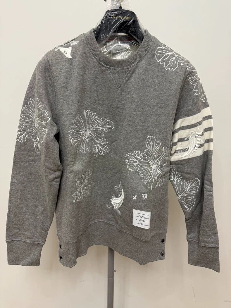 Thom Browne Thom Browne Flower fish embroidery vest Size US M / EU 48-50 / 2 - 1 Thumbnail