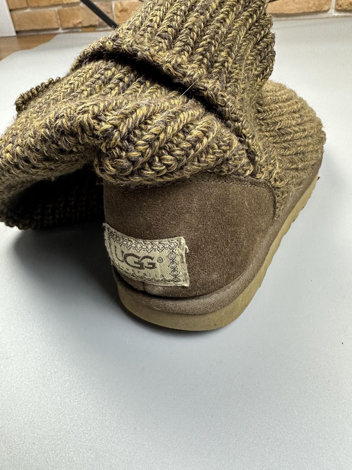 Ugg Vintage Ugg Knited High Slippers Size US 7.5 / IT 37.5 - 5 Thumbnail