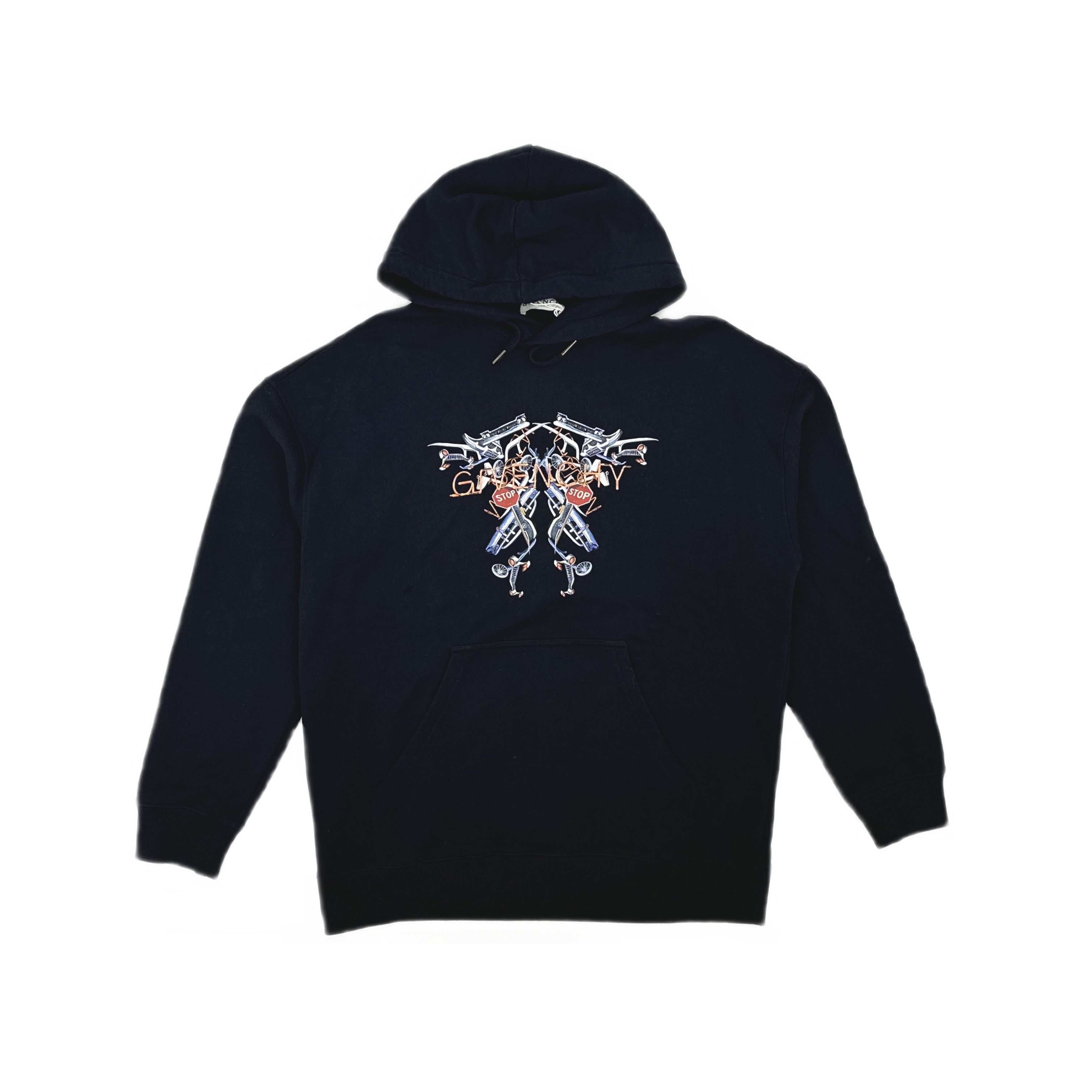 Givenchy Givenchy Graphic Print Hoodie Size L Size US L / EU 52-54 / 3 - 1 Thumbnail